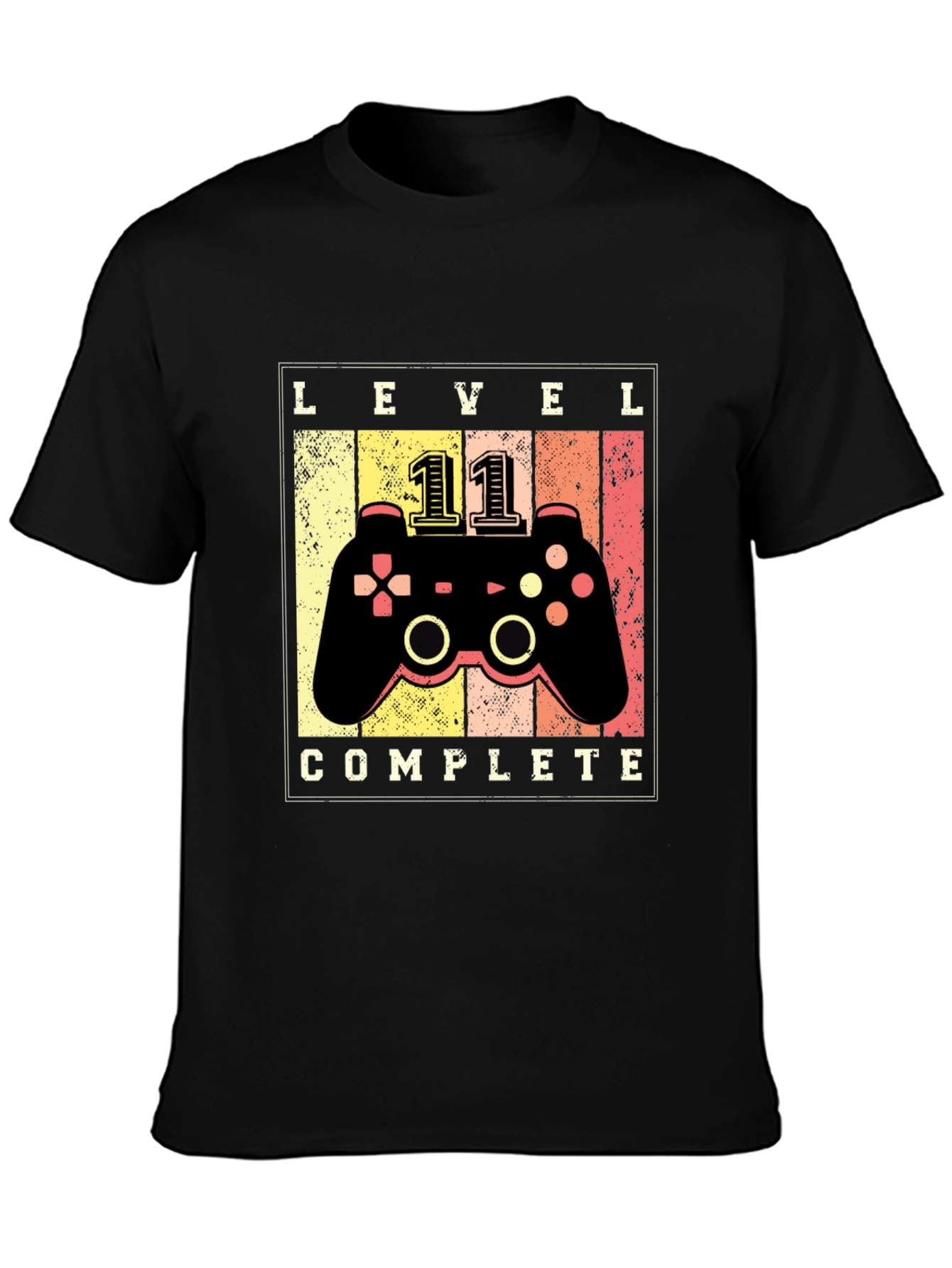 Black Level 11 Complete Gaming T-Shirt - Gamer Gift view 3