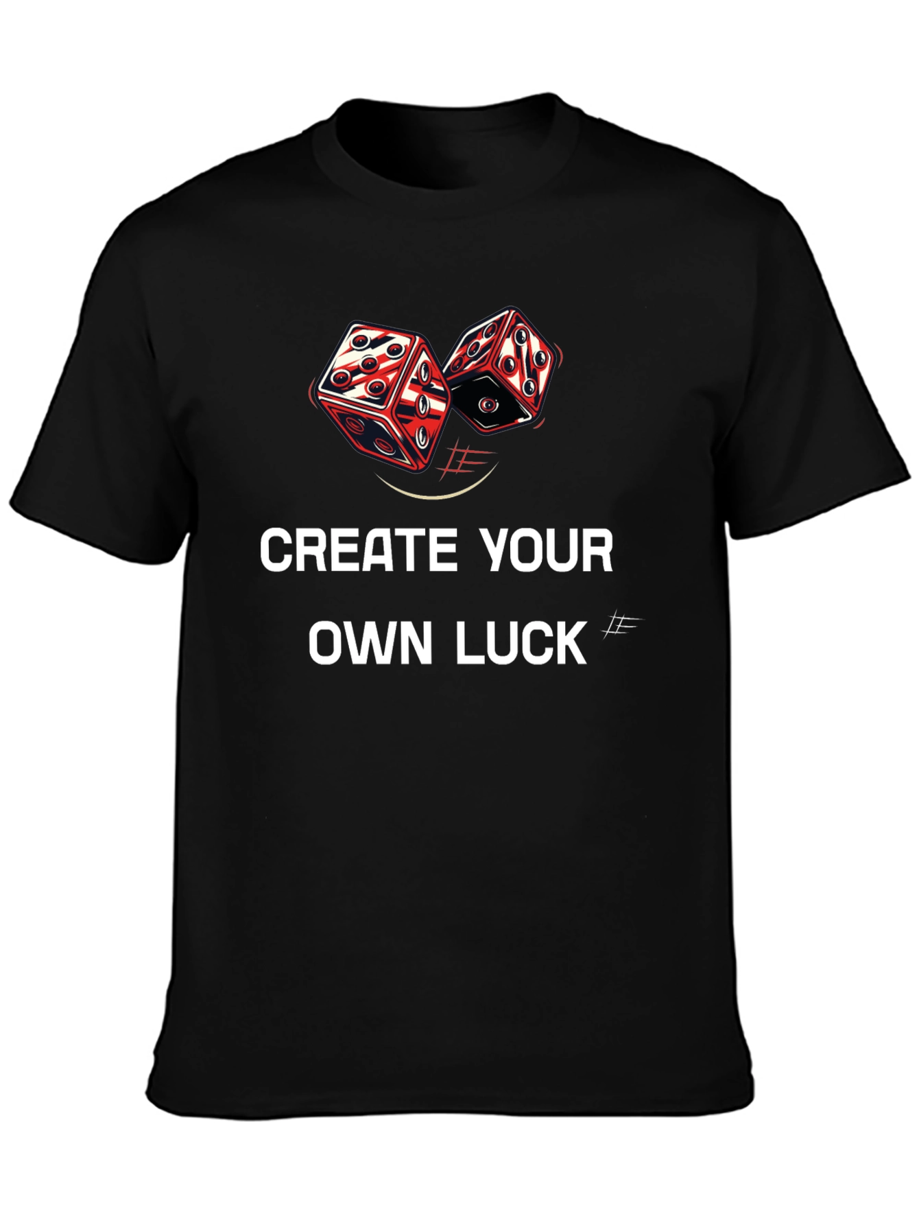 Create Your Own Luck Graphic Tee - 3