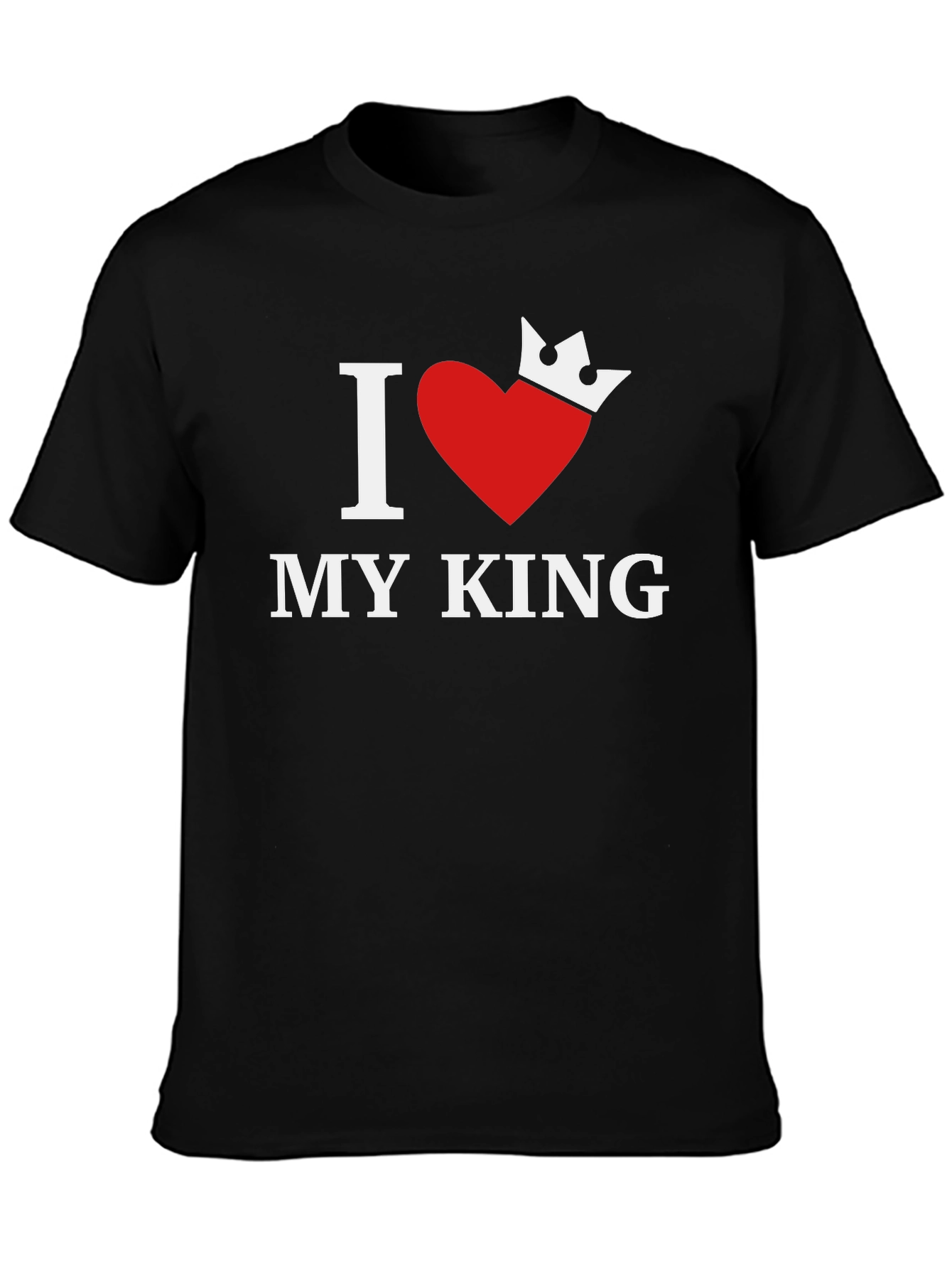 Black I Love My King - Graphic Tee view 3
