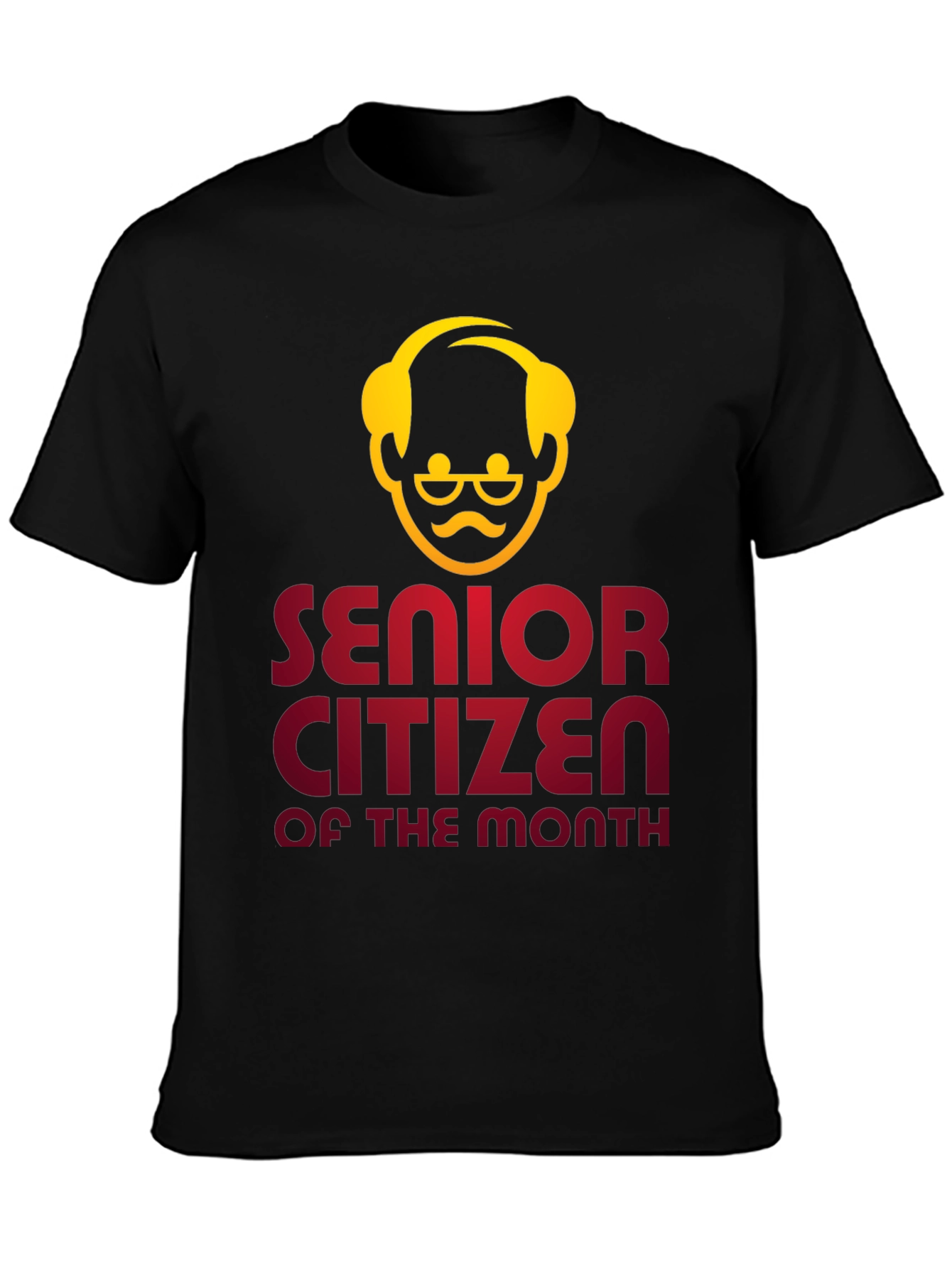 Black Senior Citizen of the Month Graphic Tee view 3