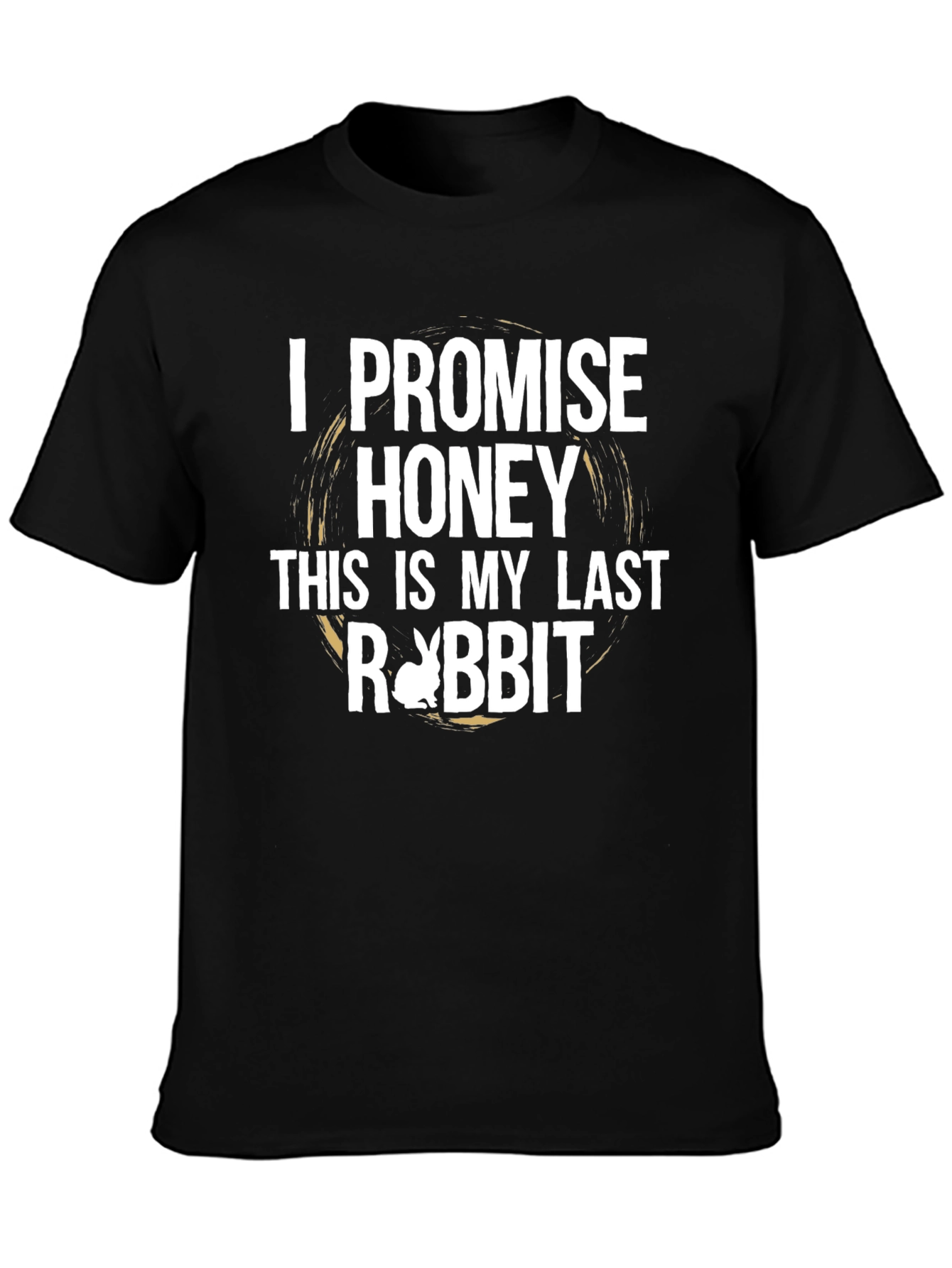 Black Promise Honey Last Rabbit T-Shirt view 3