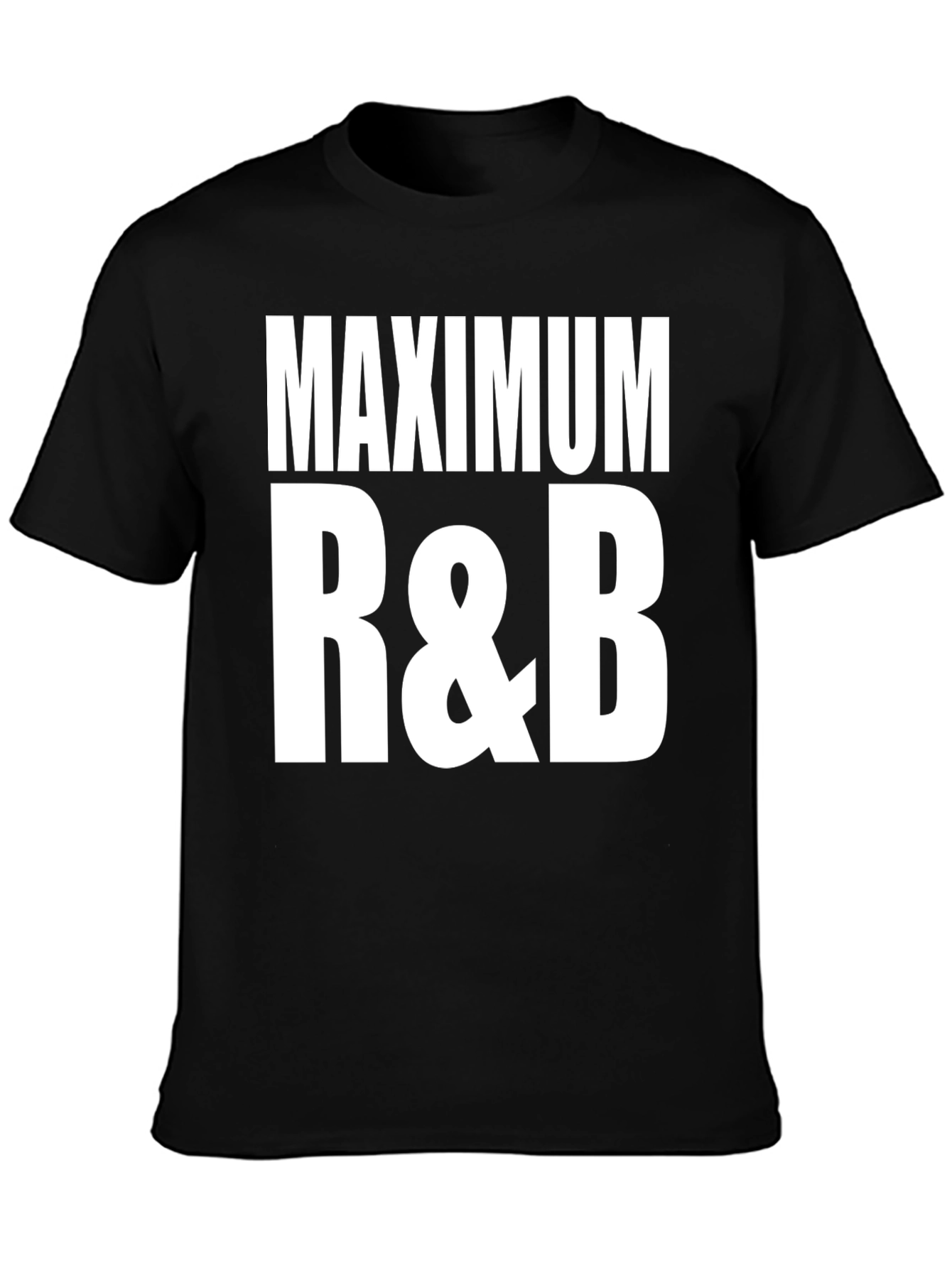 Black Maximum R&B Black T-Shirt view 3