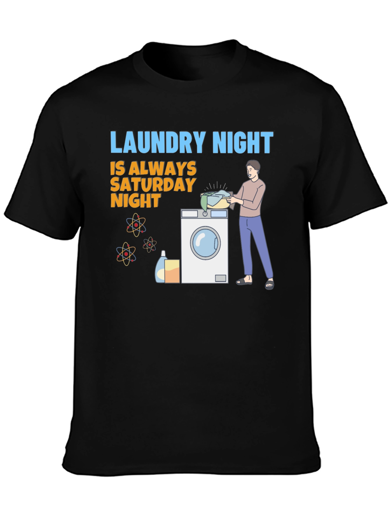 Black Laundry Night Saturday Graphic Tee view 3