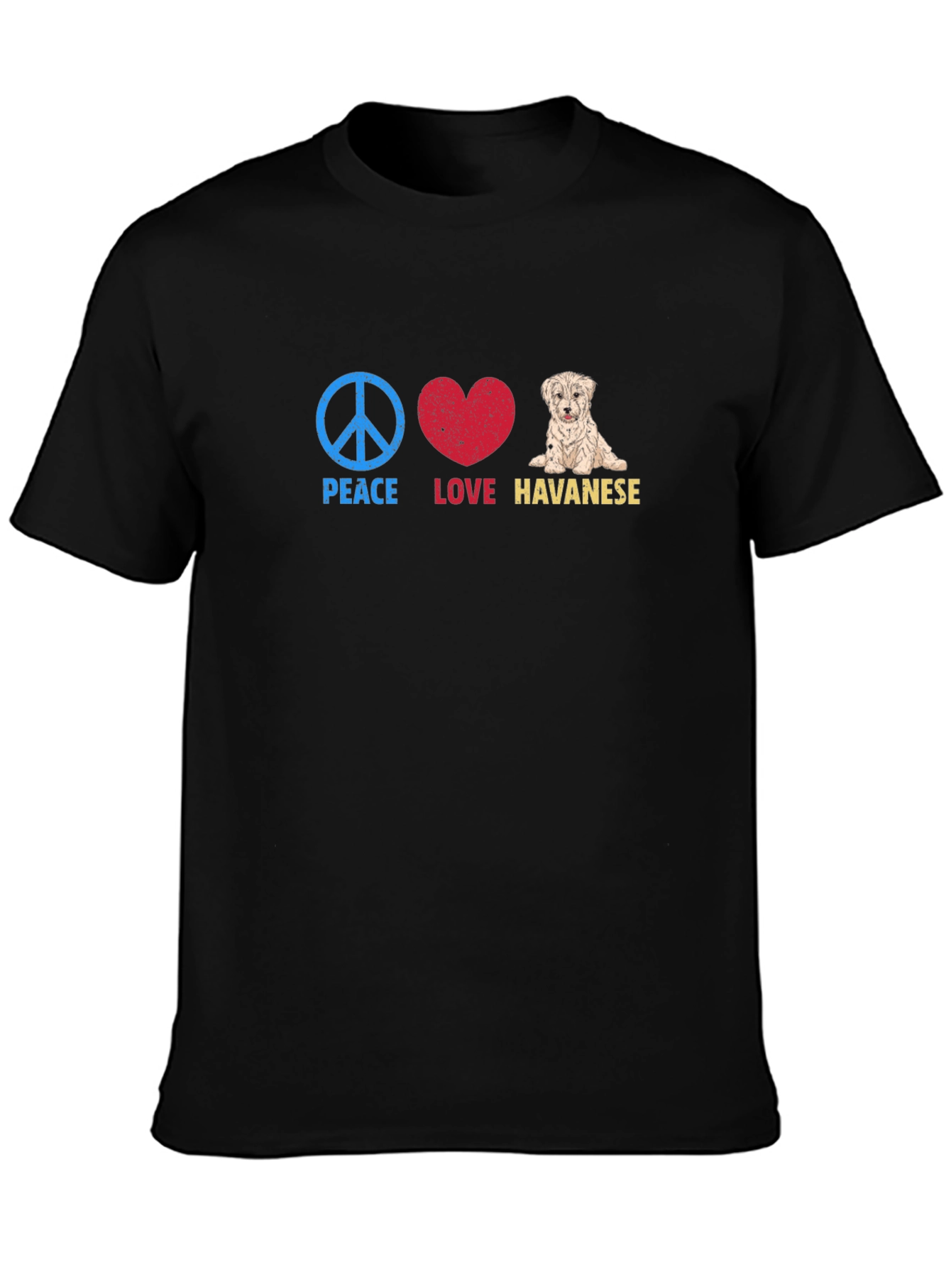 Peace Love Havanese T-Shirt - 3