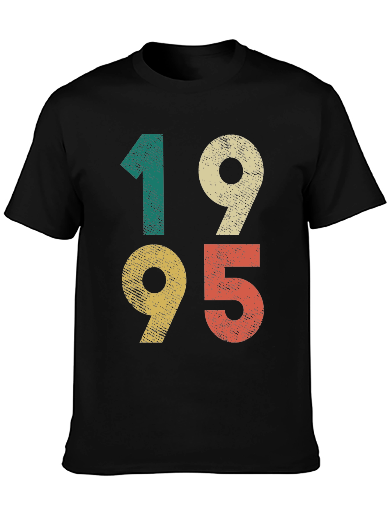 Black Retro 1995 Graphic T-Shirt view 3