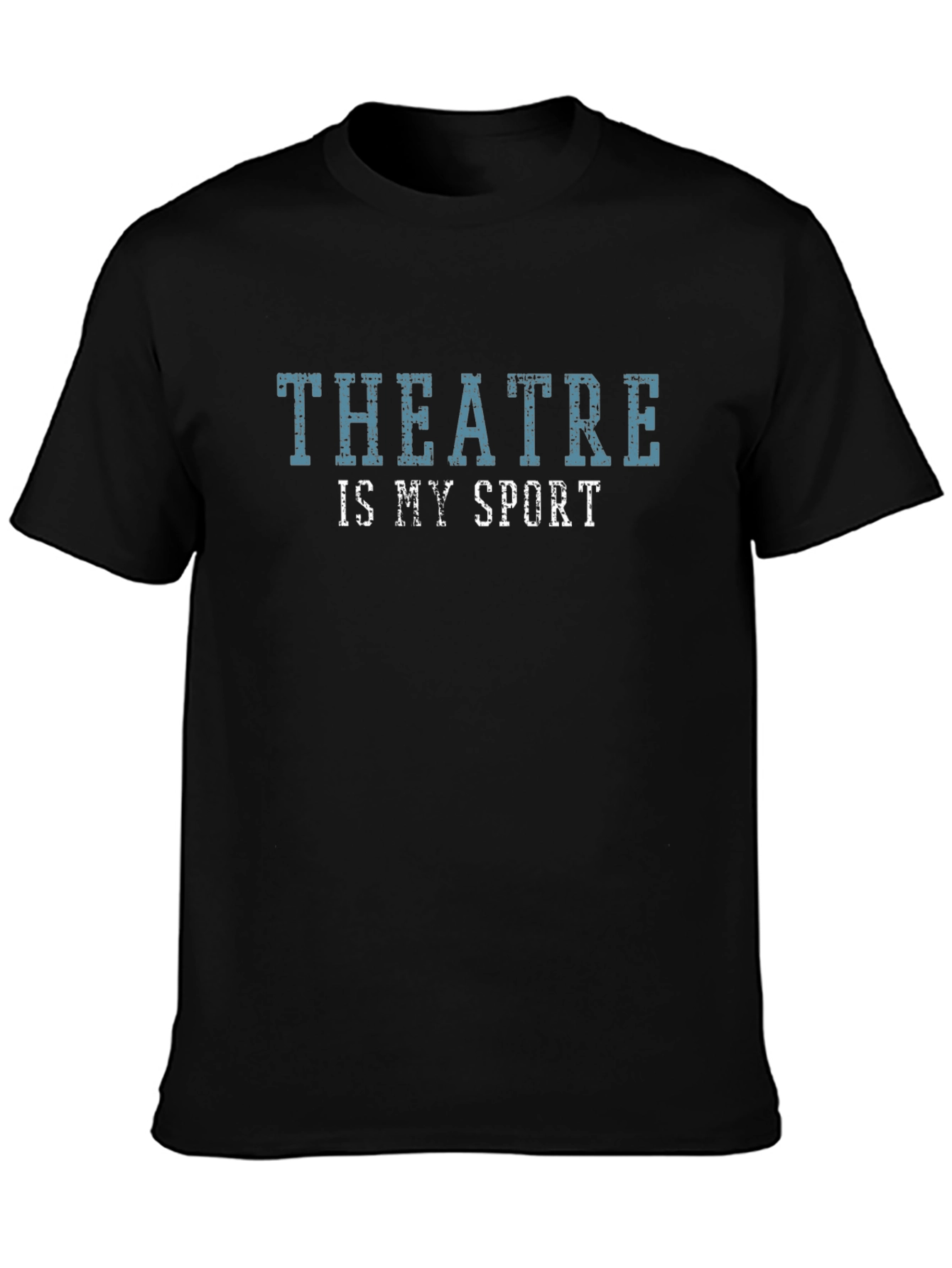 Black Theatre is My Sport Graphic T-Shirt view 3