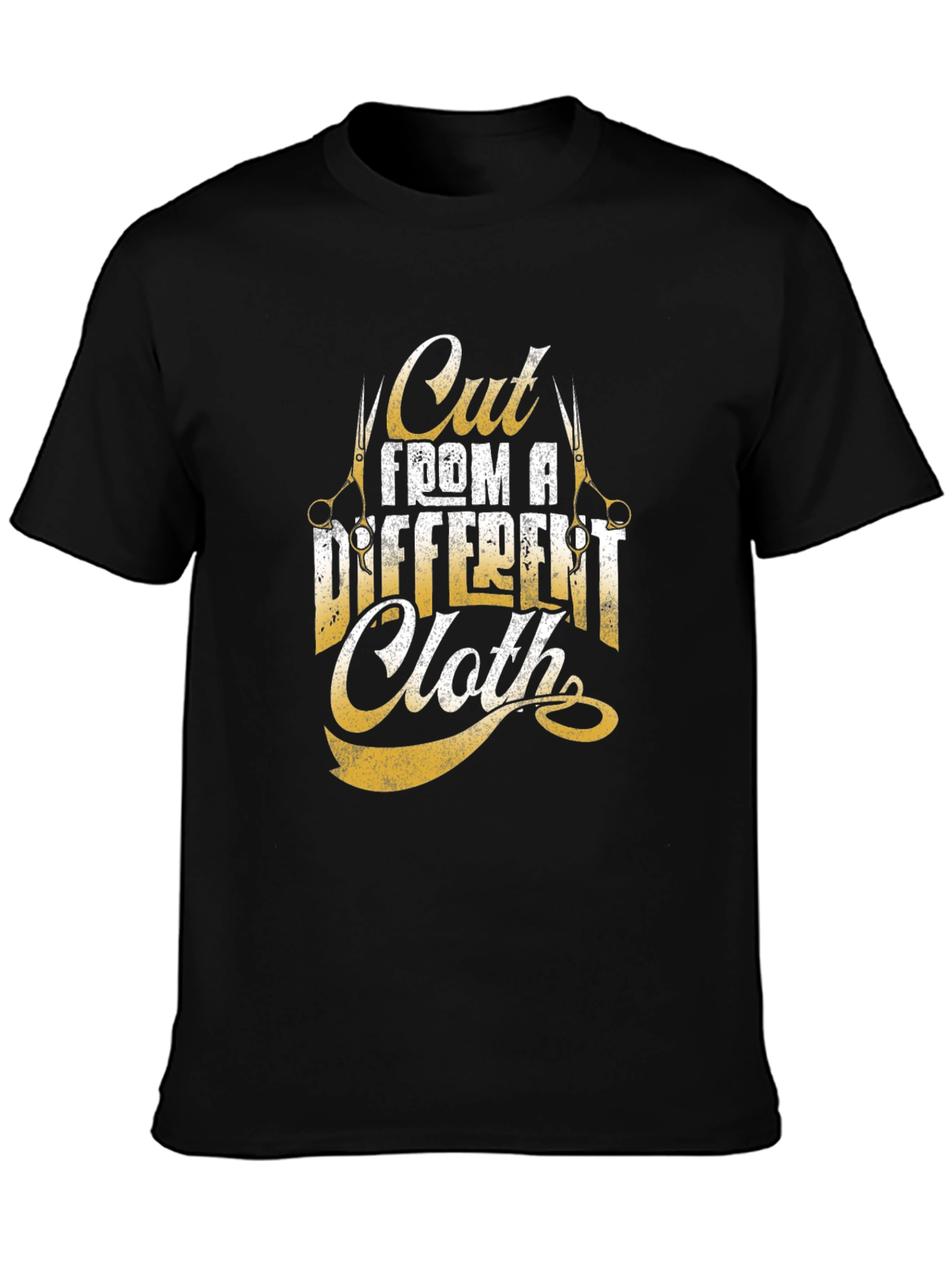 Black Cut From a Different Cloth Graphic Tee - Black view 3