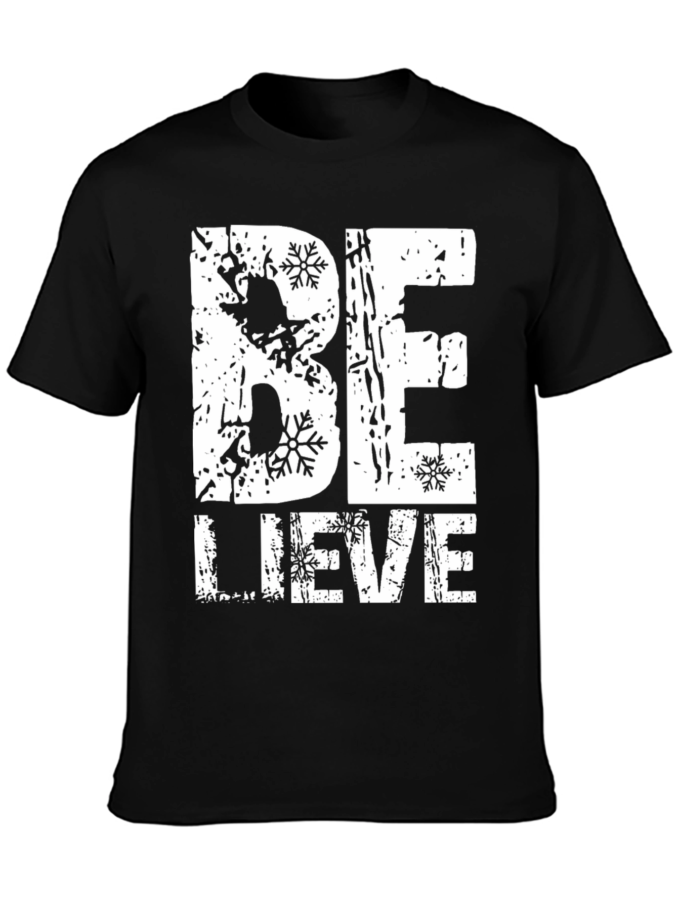 Black Believe Graphic T-Shirt view 3