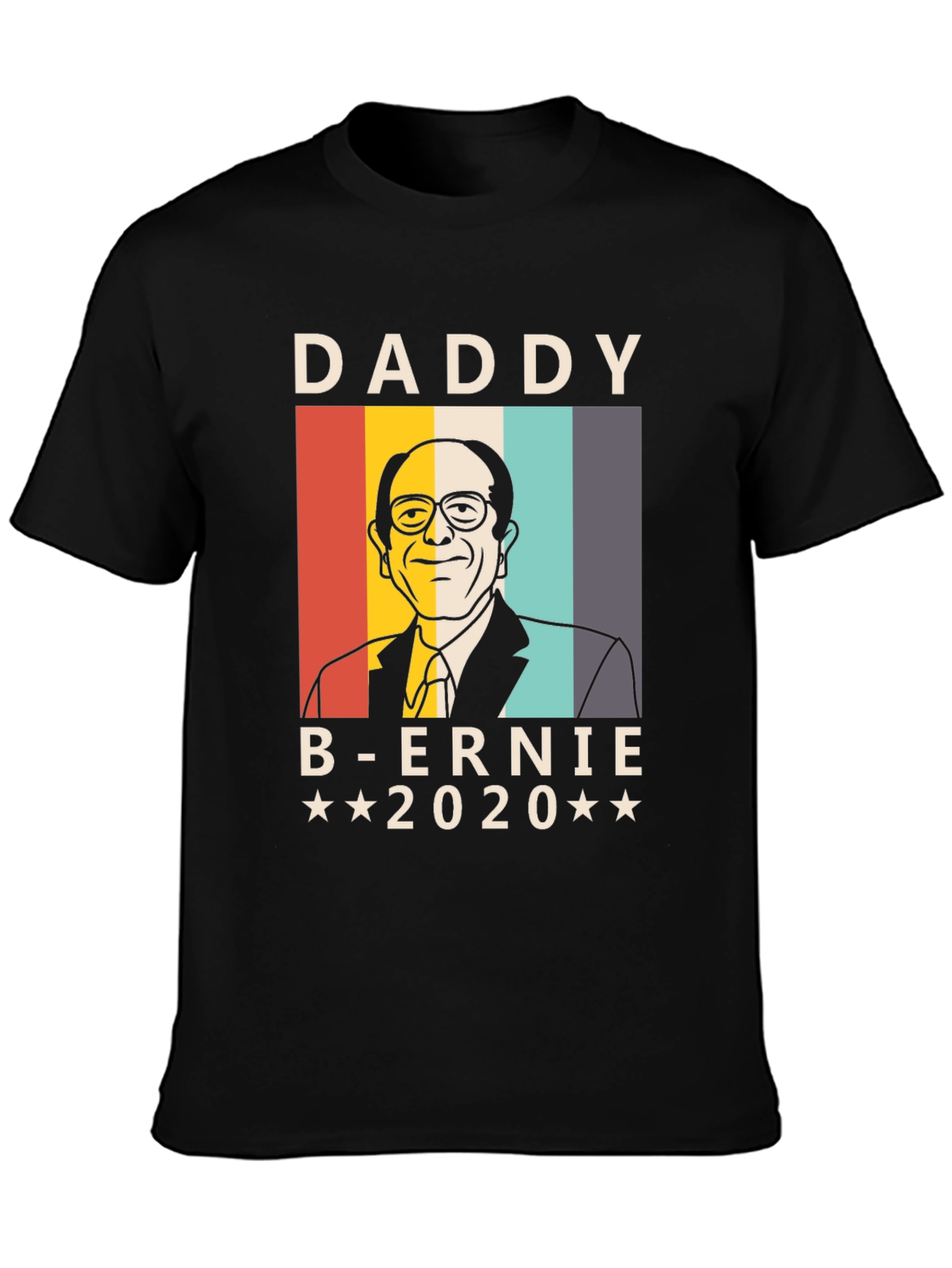 Black Daddy B-Ernie 2020 Graphic Tee view 3
