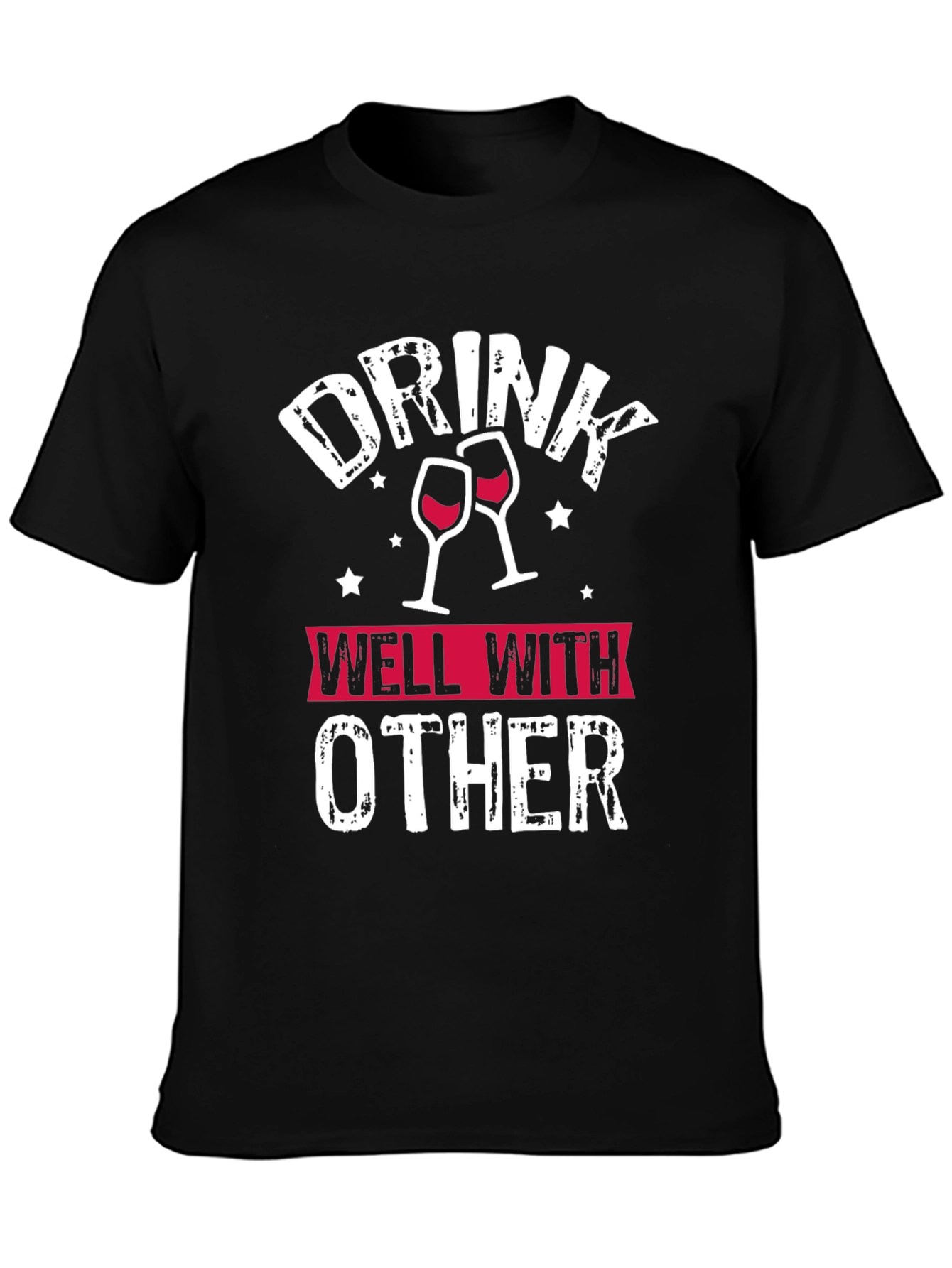 Black Drink Well With Other T-Shirt view 3