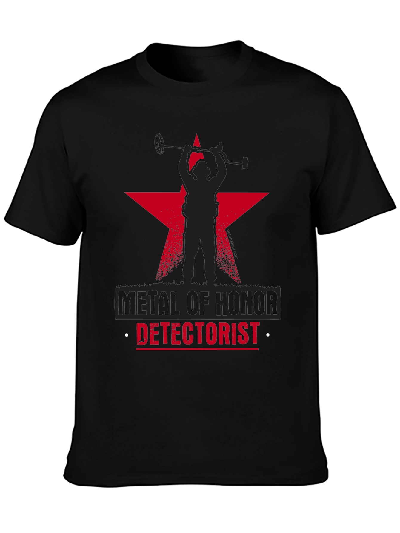 Metal Detectorist T-Shirt - Metal of Honor - 3