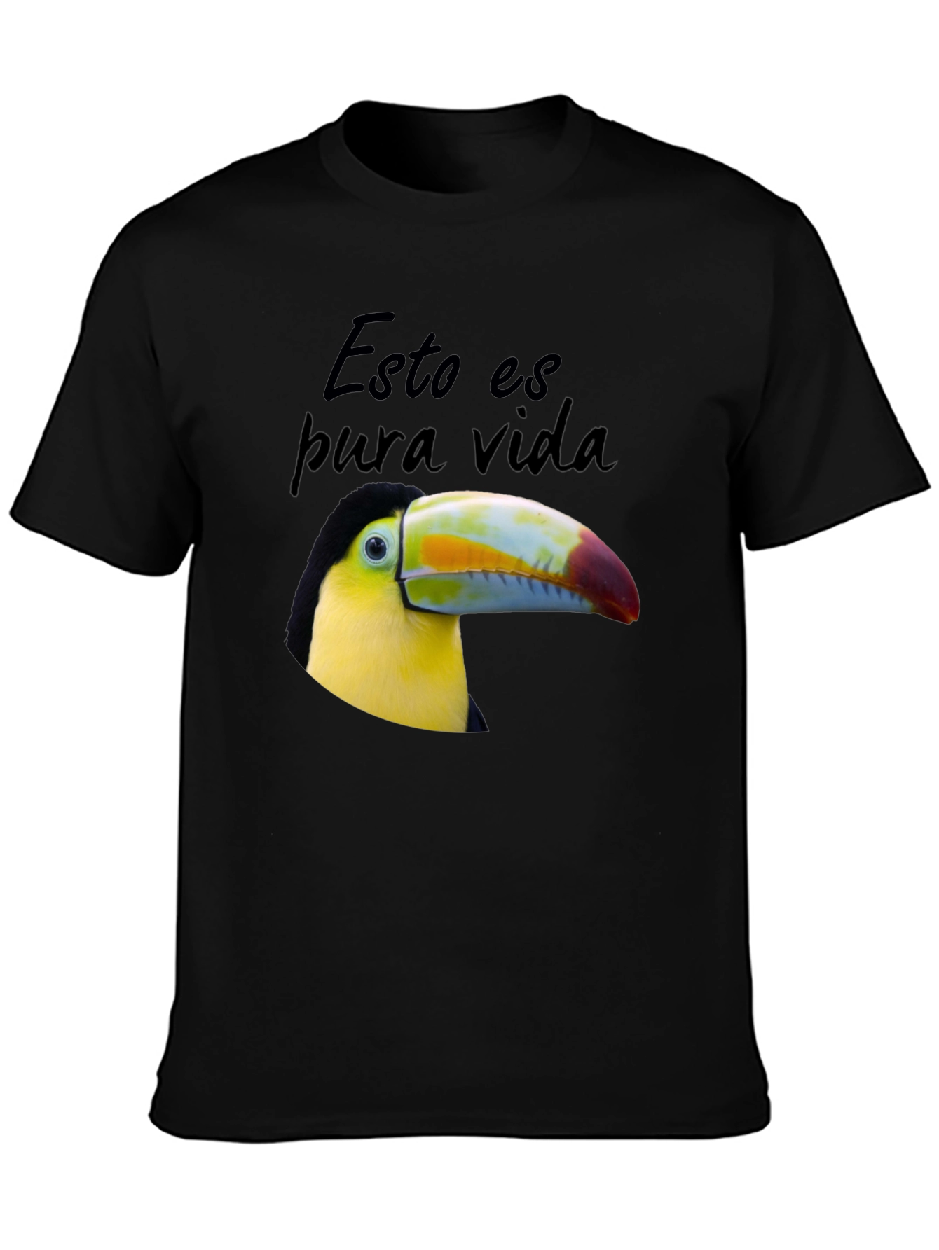 Black Pura Vida Toucan T-Shirt view 3