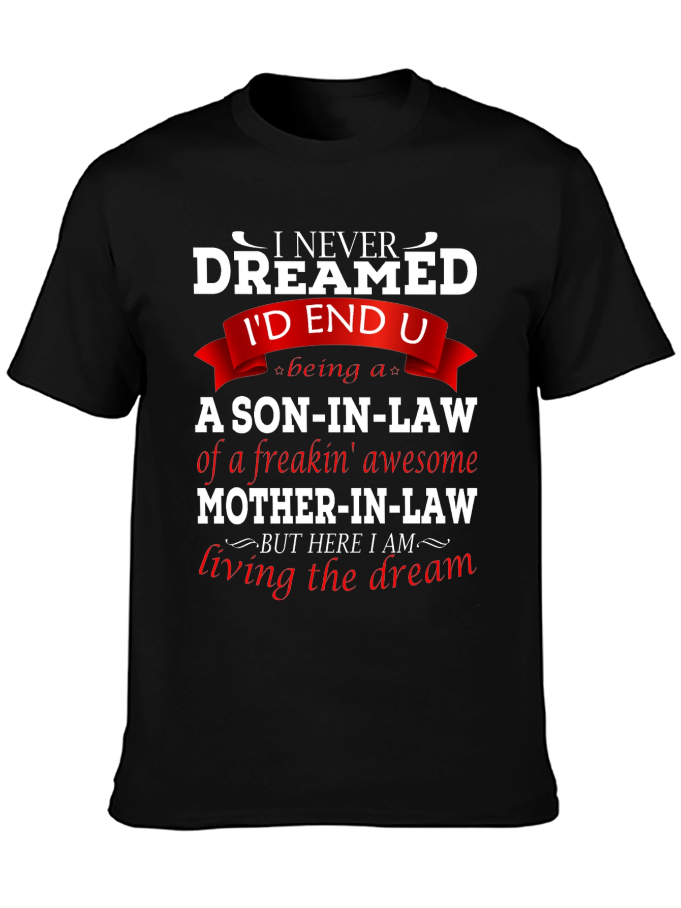 Black Son-in-Law Graphic Tee - Living the Dream view 3