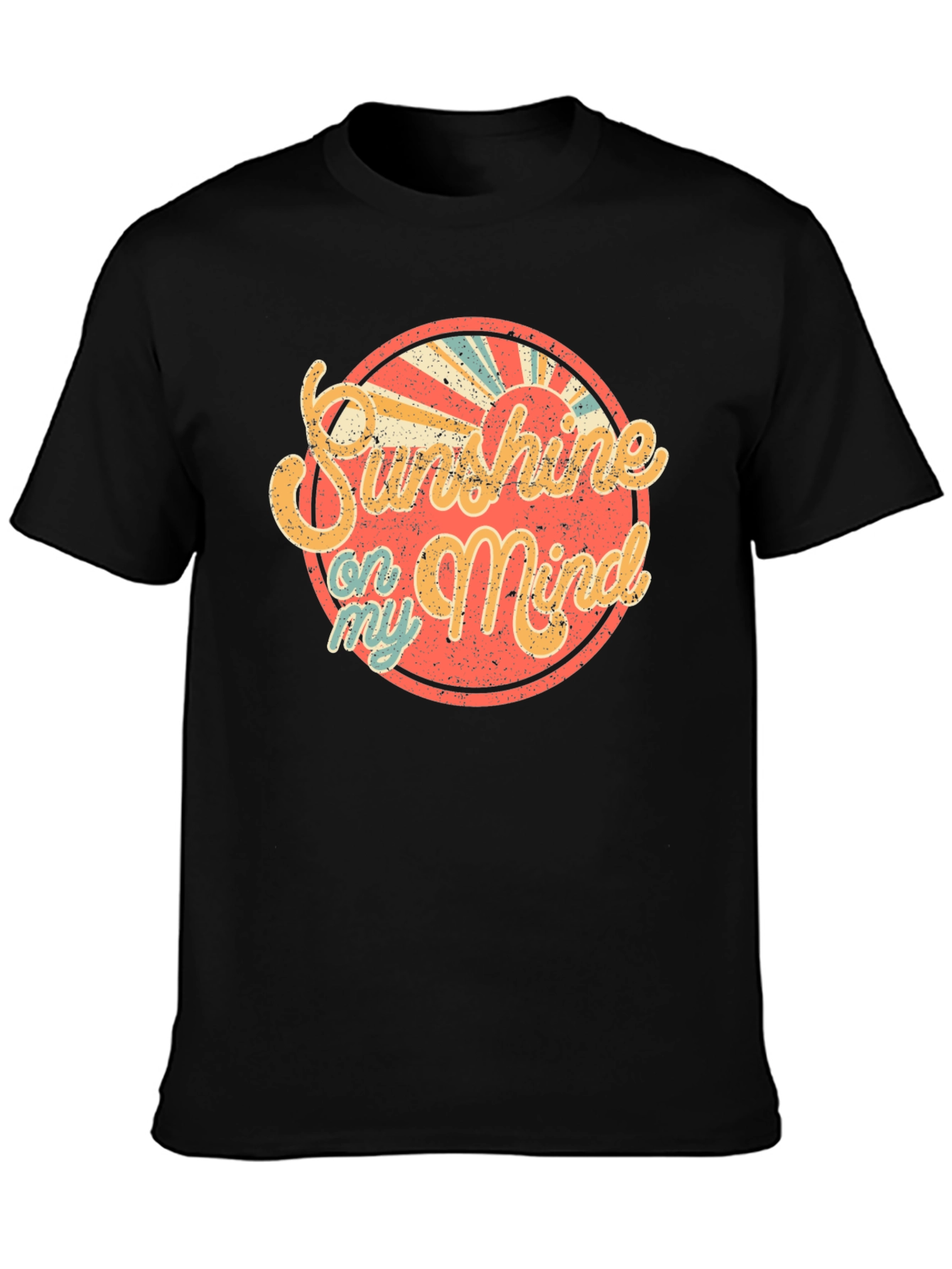 Black Sunshine On My Mind Graphic Tee view 3