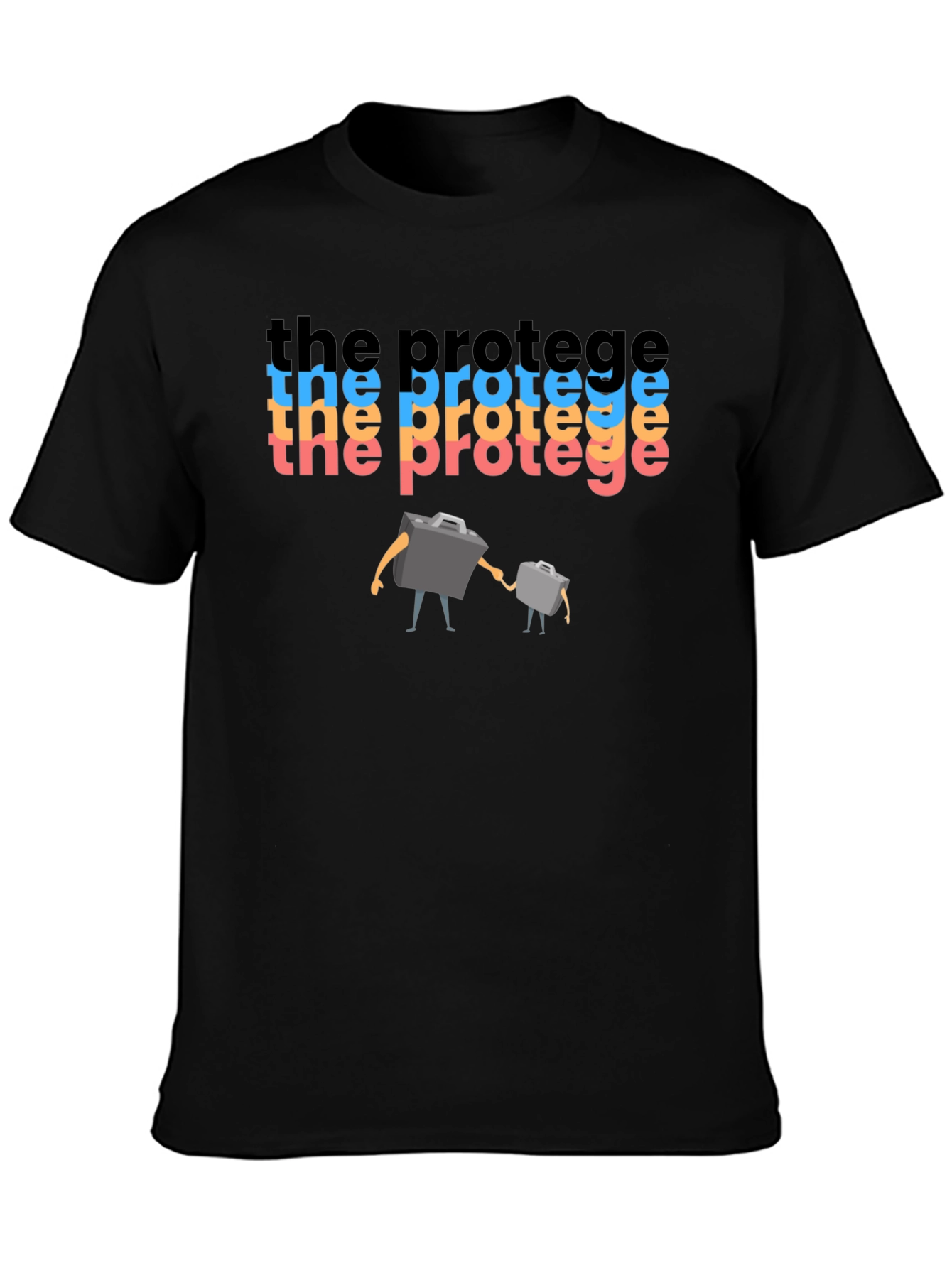 Black The Protege Graphic T-Shirt view 3