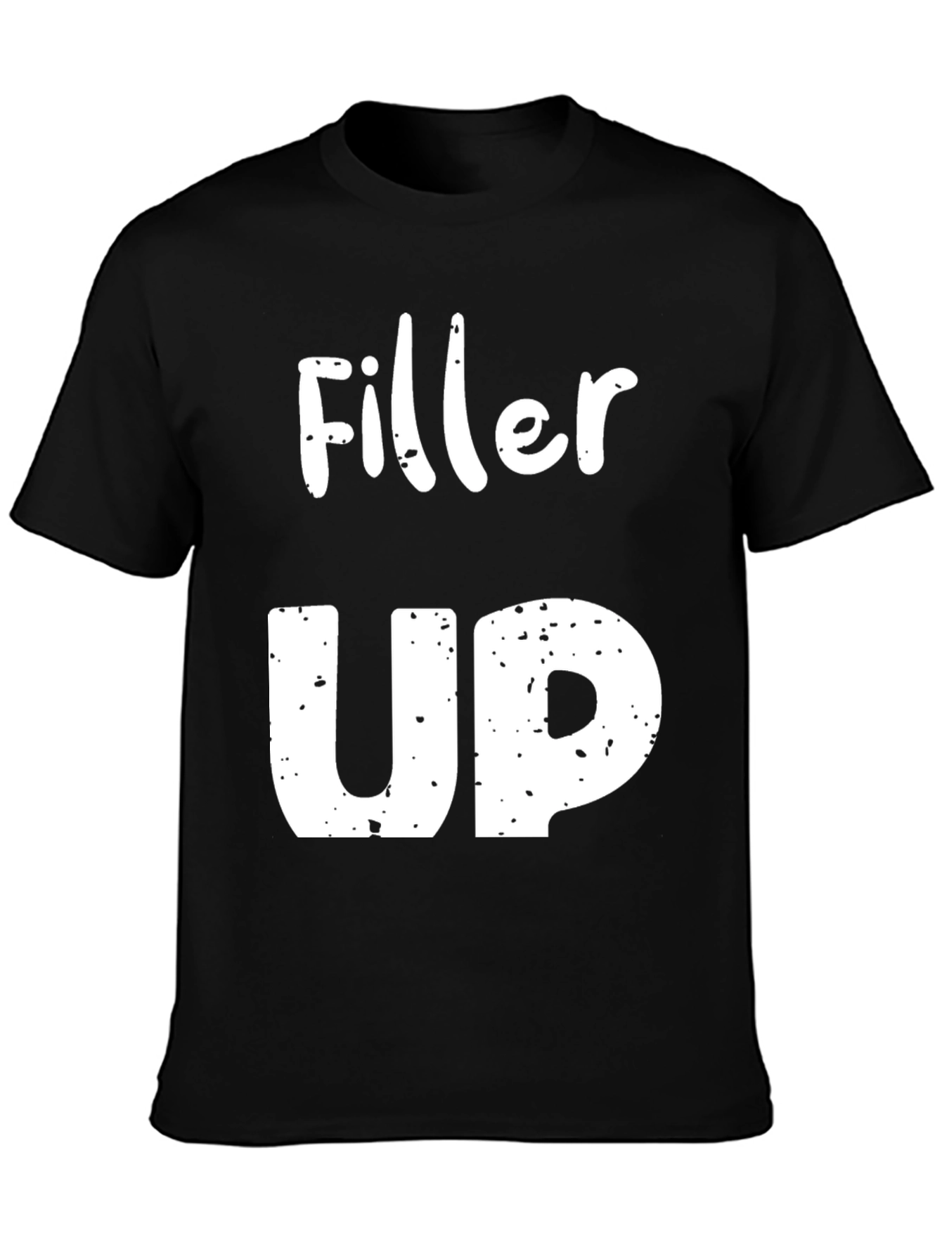 Black Filler Up Graphic T-Shirt view 3