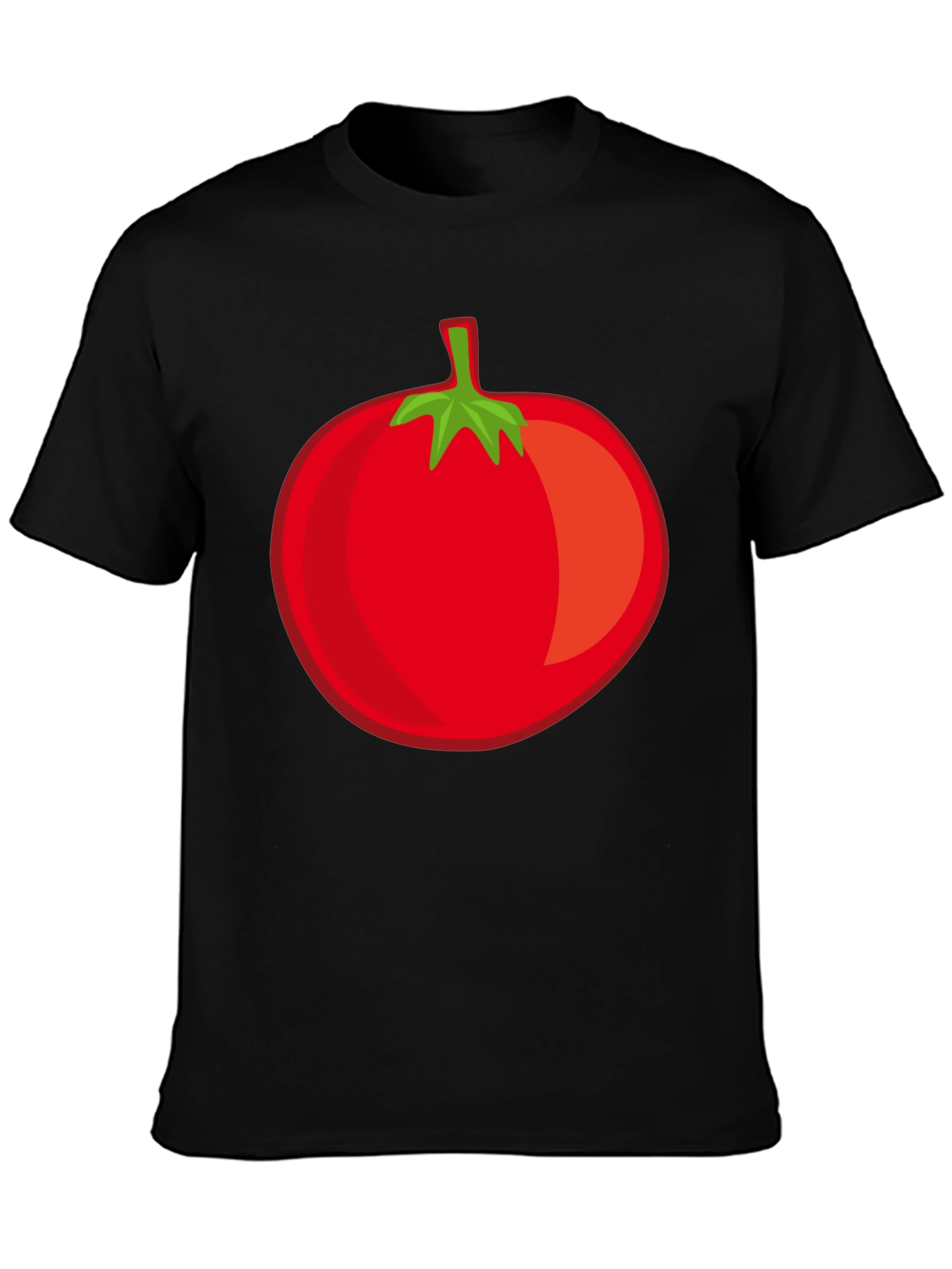 Tomato Graphic Black T-Shirt - 3