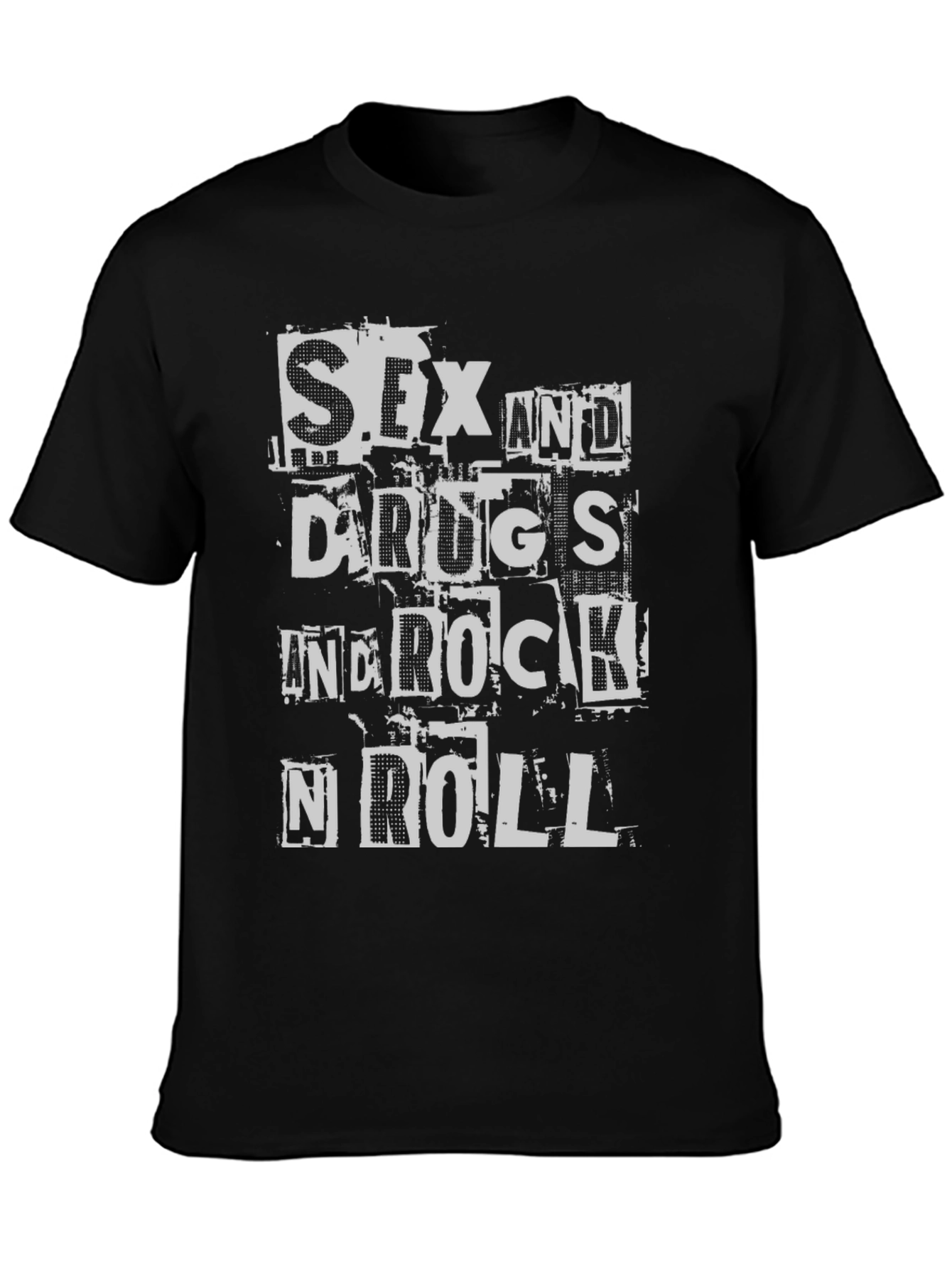 Sex Drugs Rock n Roll Graphic Tee - 3