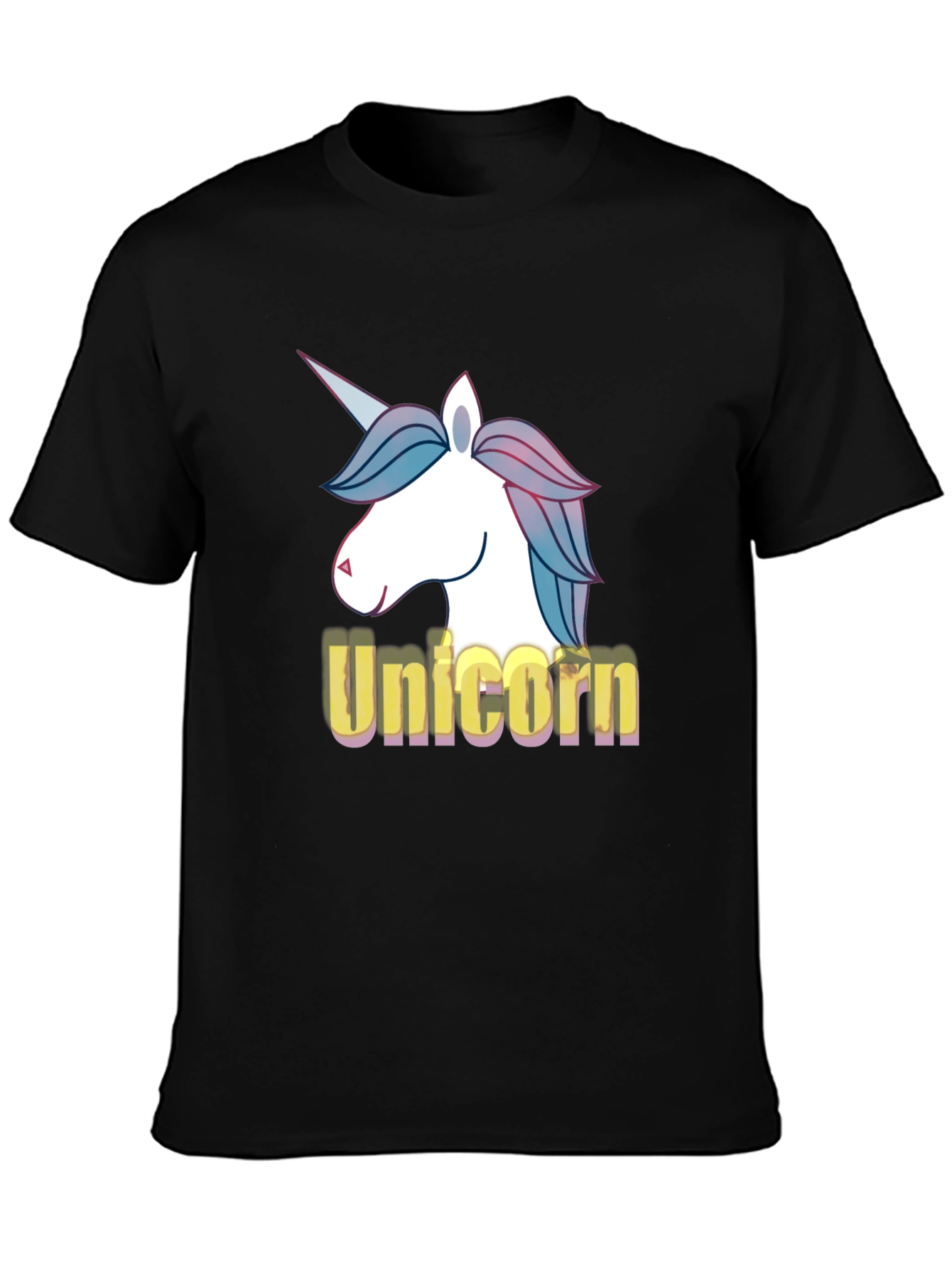Black Unicorn Graphic Tee - Stylish & Comfortable view 3