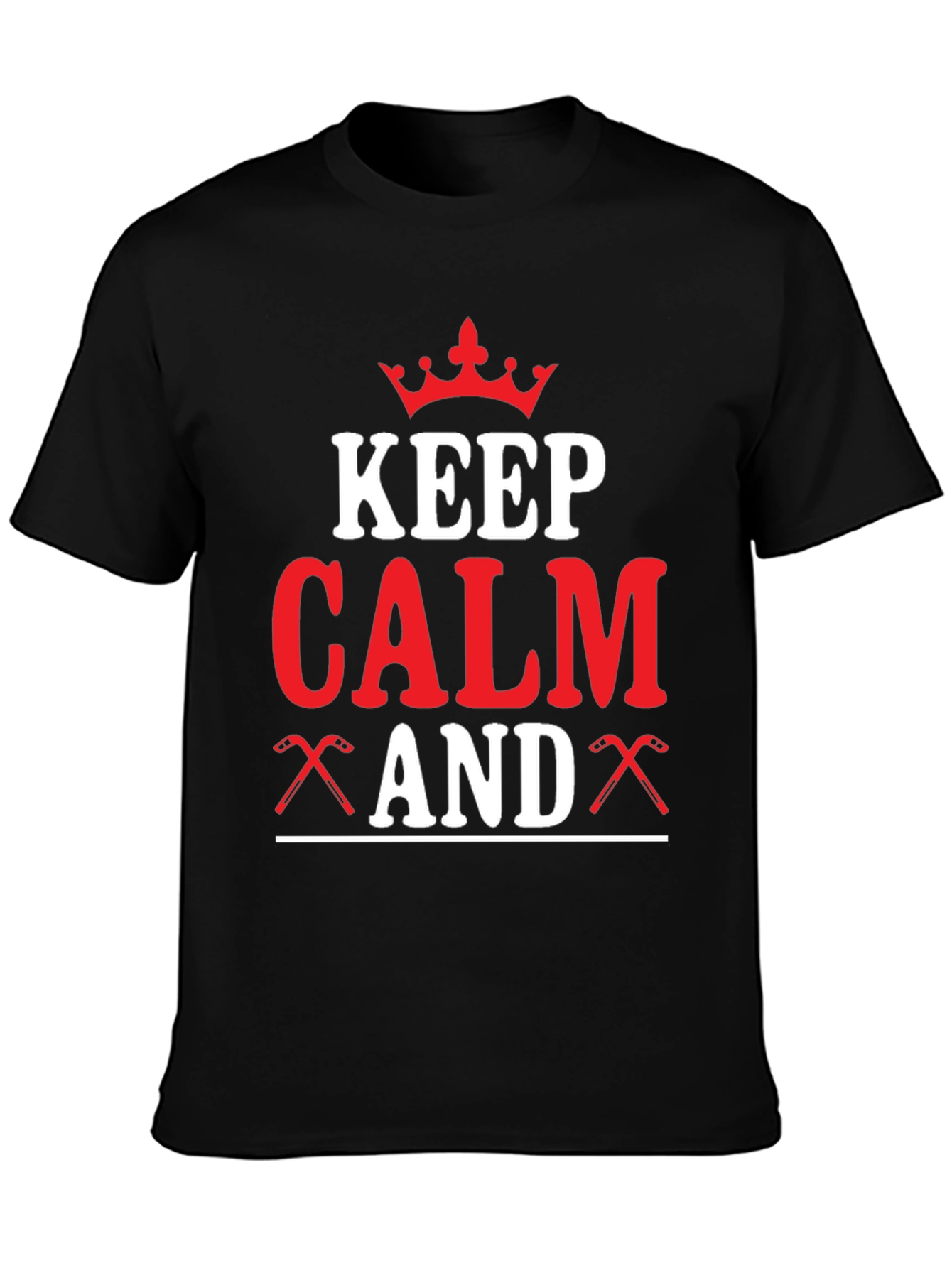 Keep Calm Hockey T-Shirt - 3