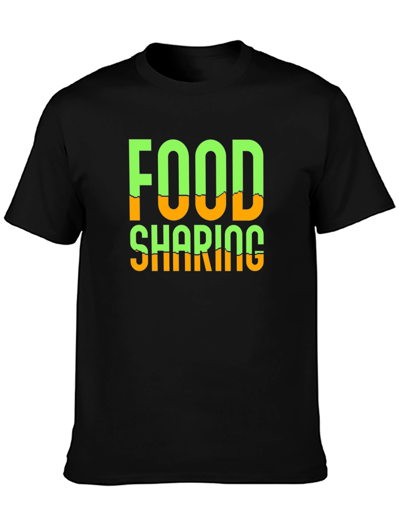 Food Sharing Graphic Tee - Black - 3
