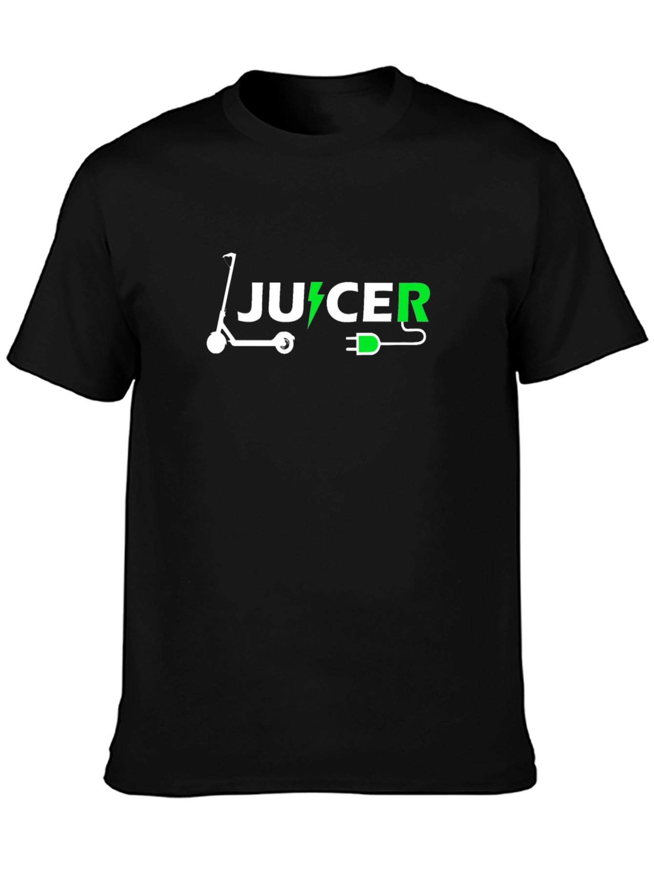 Black Electric Juicer T-Shirt - Modern Streetwear view 3