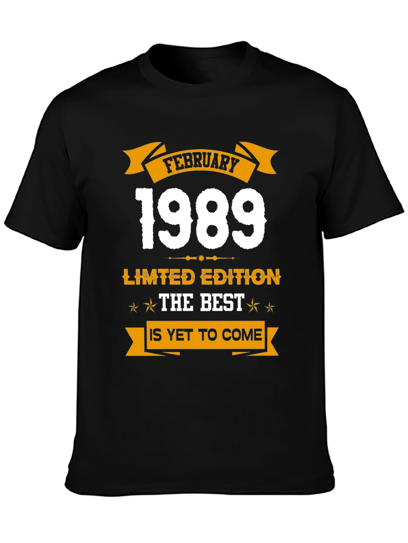 Black February 1989 Limited Edition T-Shirt view 3