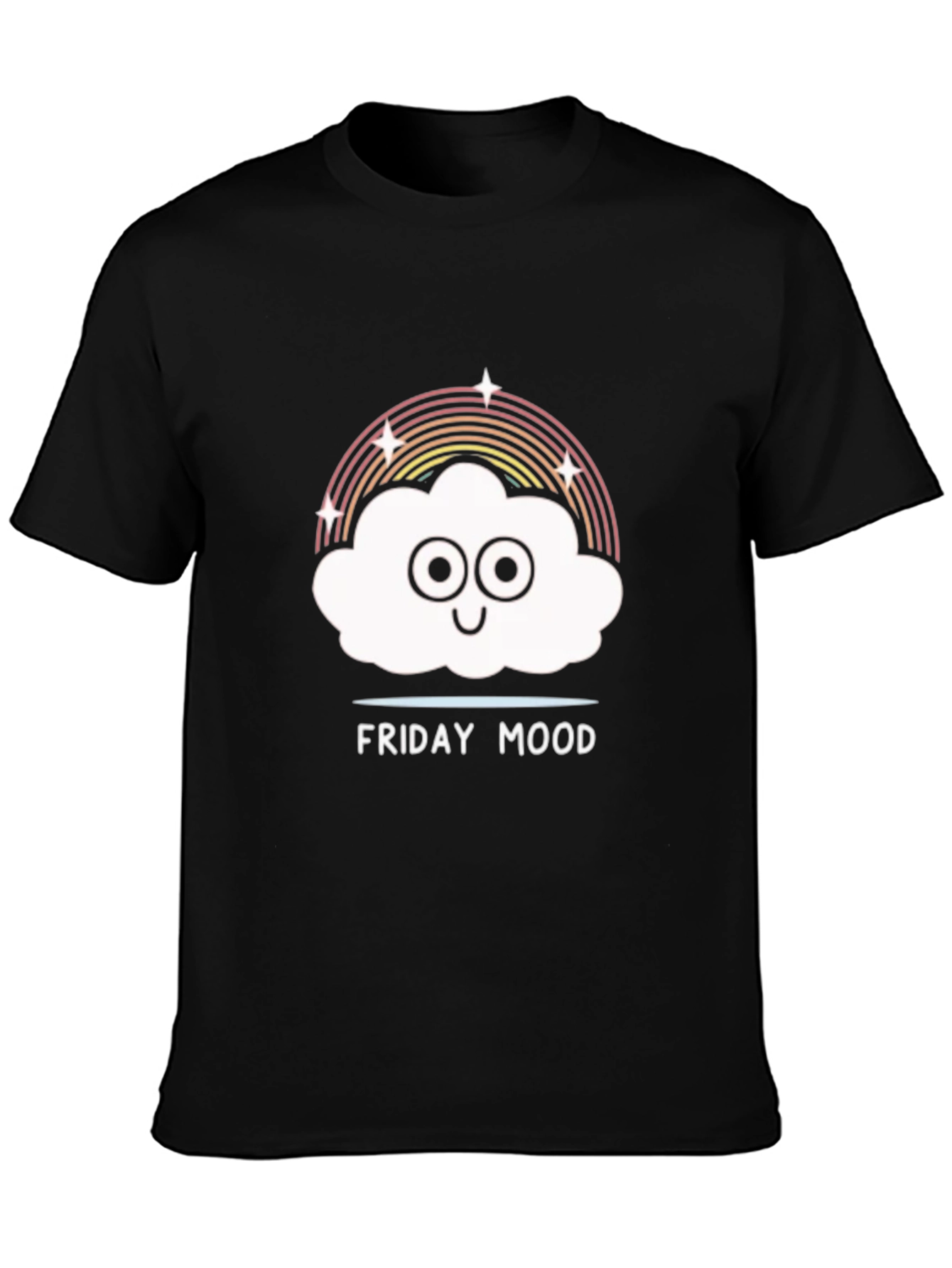 Black Friday Mood Graphic T-Shirt view 3