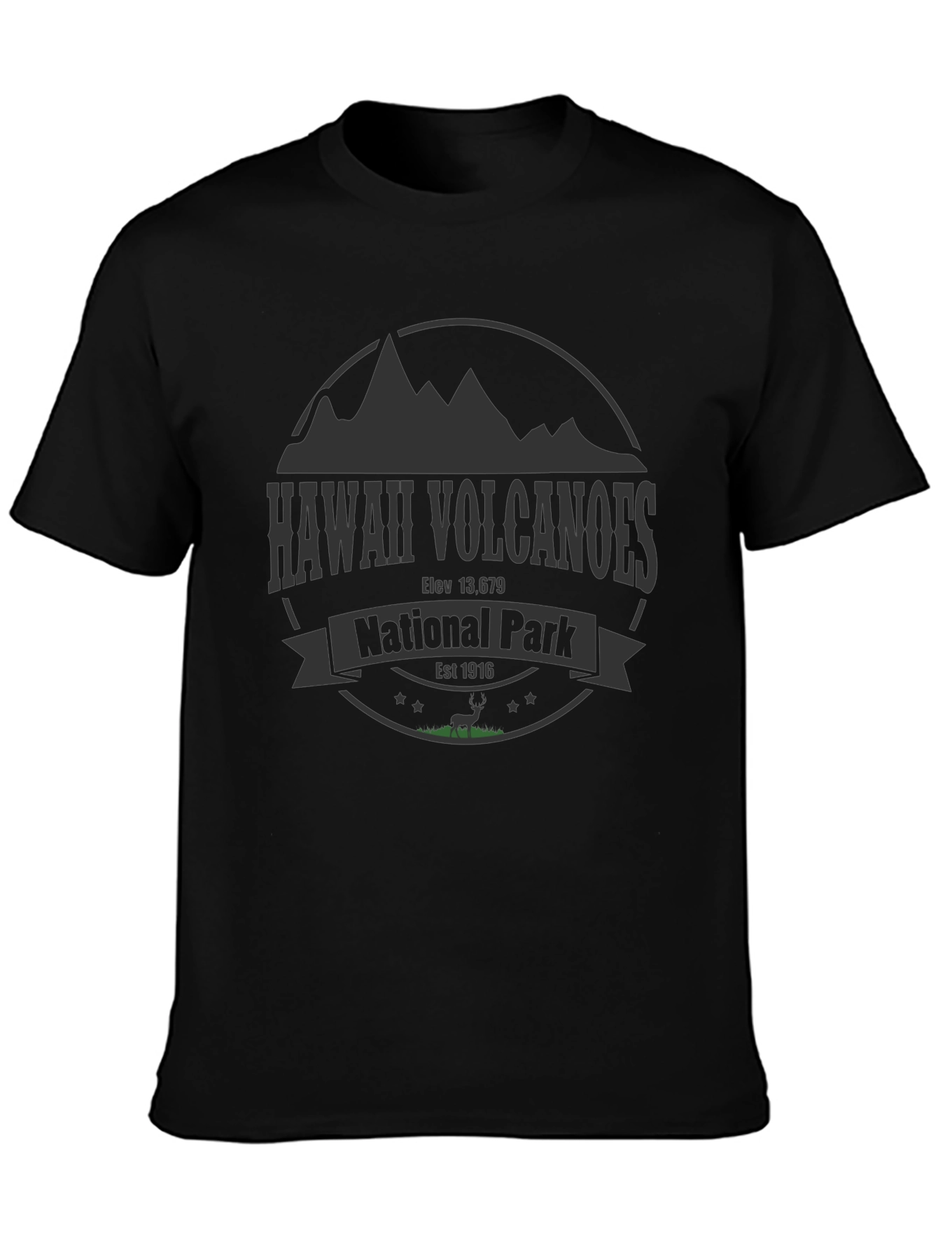 Hawaii Volcanoes National Park Graphic T-Shirt - 3