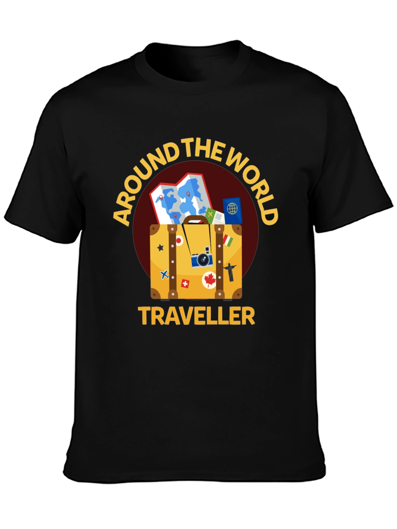 Around The World Traveler T-Shirt - 3