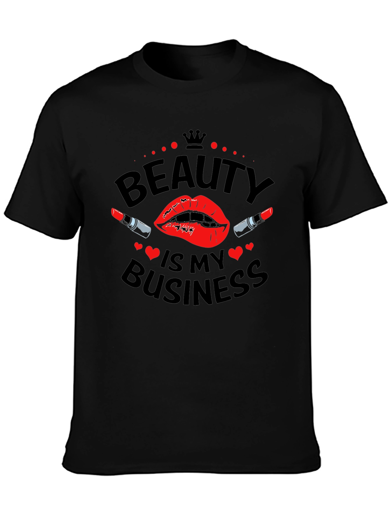 Black Beauty Is My Business Graphic T-Shirt view 3