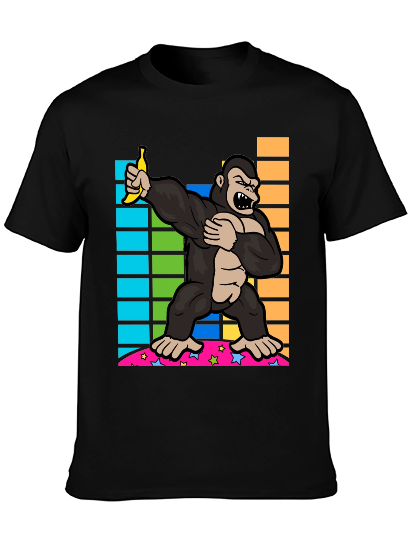 Gorilla Banana Graphic T-Shirt - 3