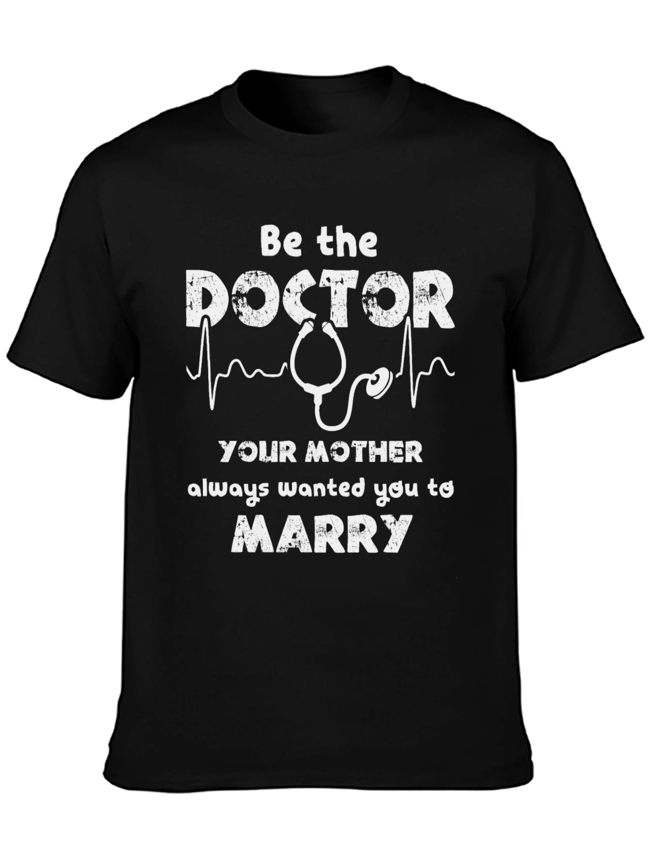 Black Doctor T-Shirt Funny Gift view 3
