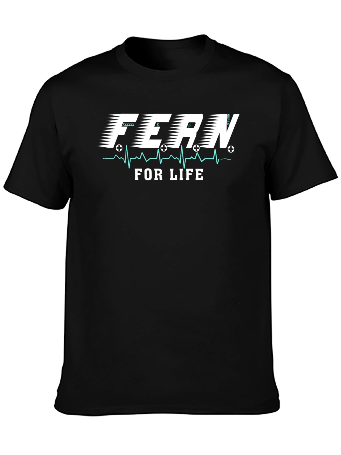 Black Fern for Life Graphic Tee view 3