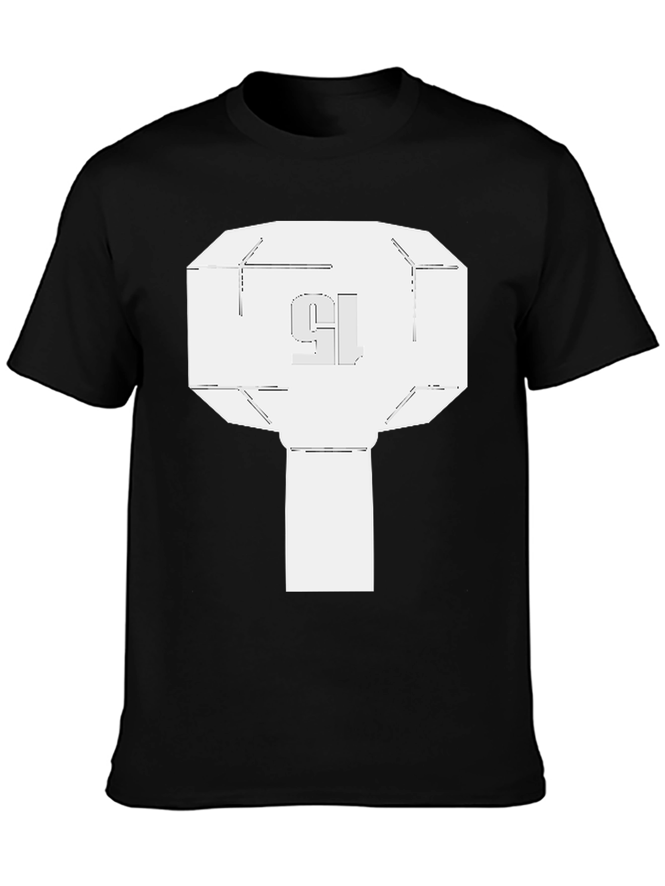 Black Novelty '91' Graphic T-Shirt view 3