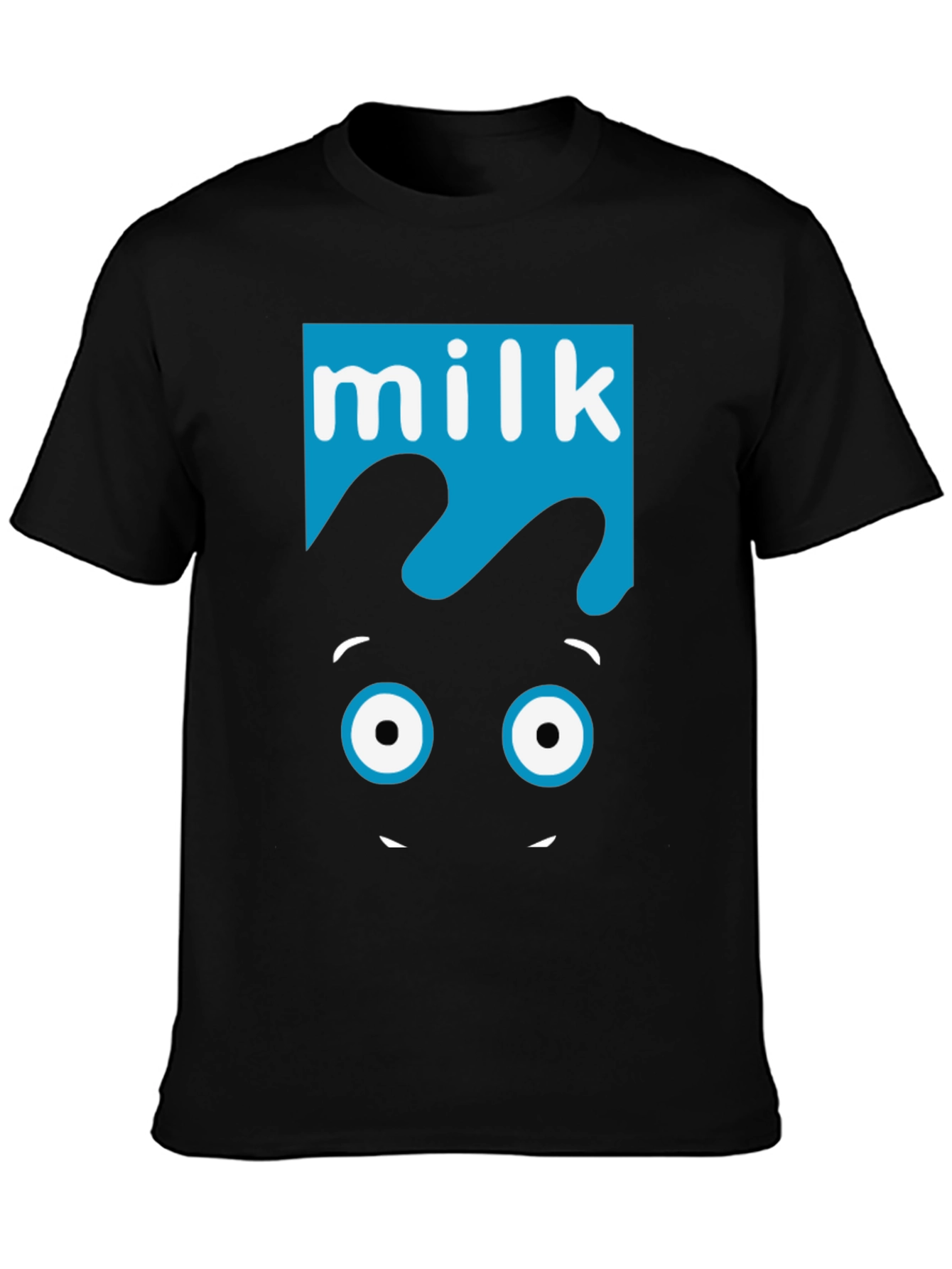 Black Milk Cartoon Graphic T-Shirt - Black view 3