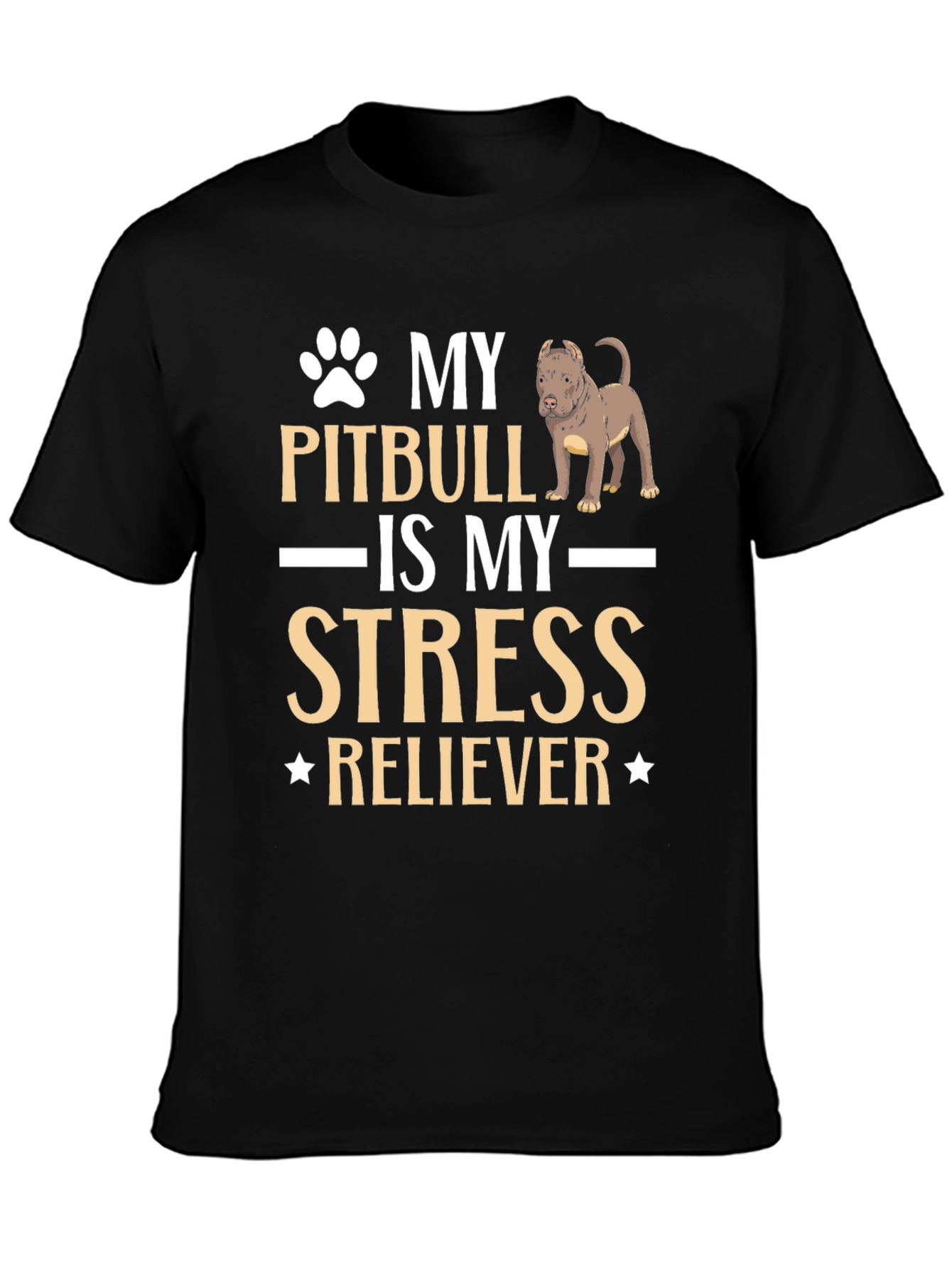 Pitbull Stress Reliever T-Shirt - 3