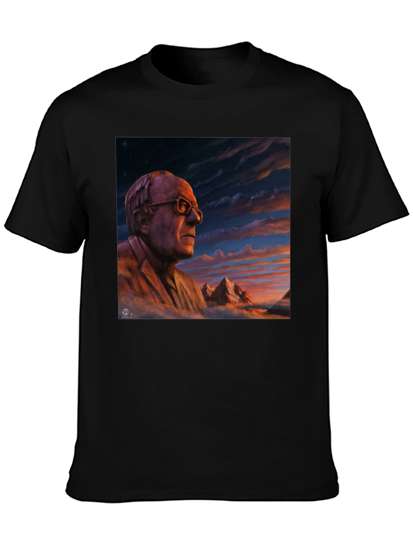Artistic Portrait Graphic T-Shirt - 3