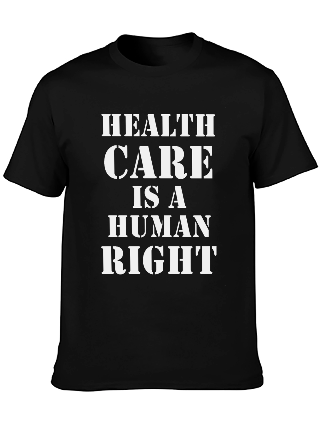 Black Health Care is a Human Right Graphic Tee view 3