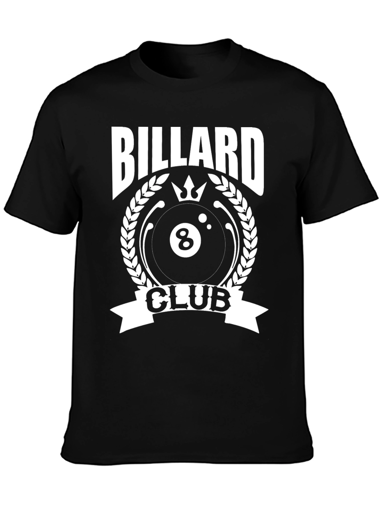 Billiard Club Graphic Tee - Black - 3