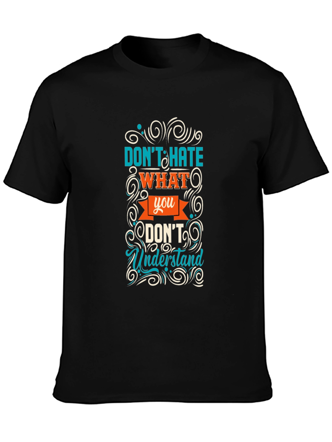 Black Don't Hate What You Don't Understand Graphic Tee view 3