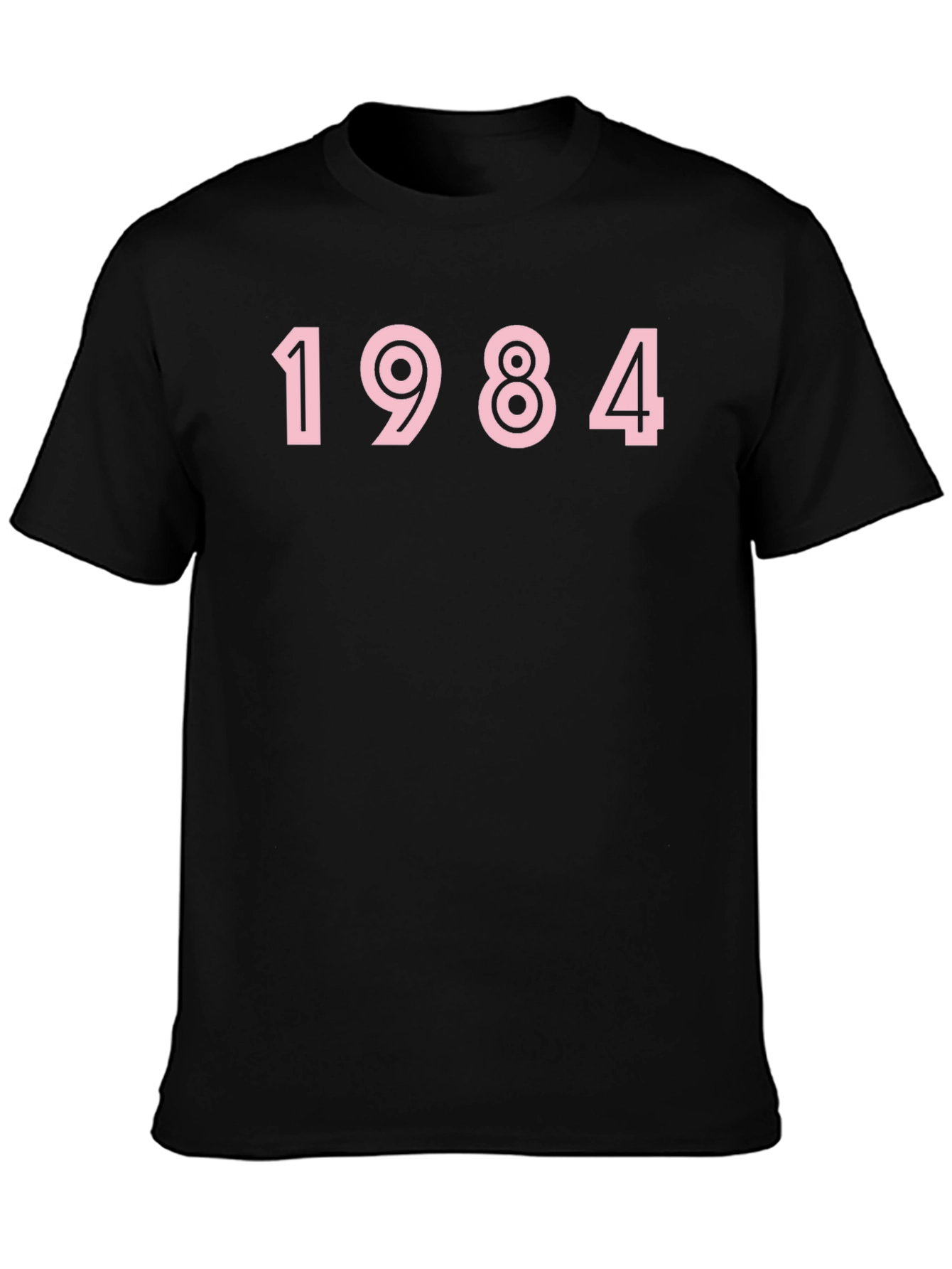 1984 Graphic Tee - Classic Black T-Shirt - 3