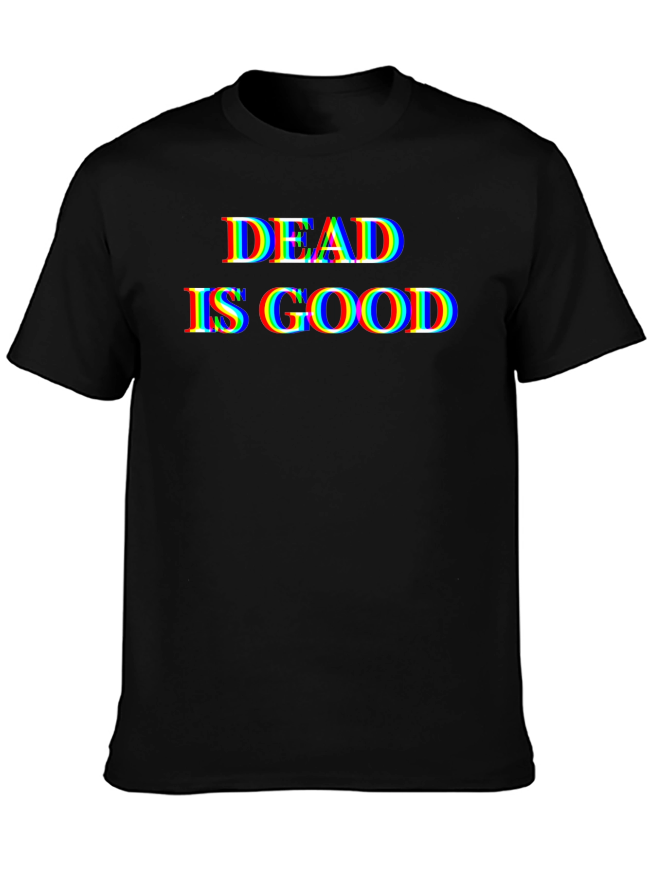 Dead Is Good Glitch Graphic Tee - Unisex - 3