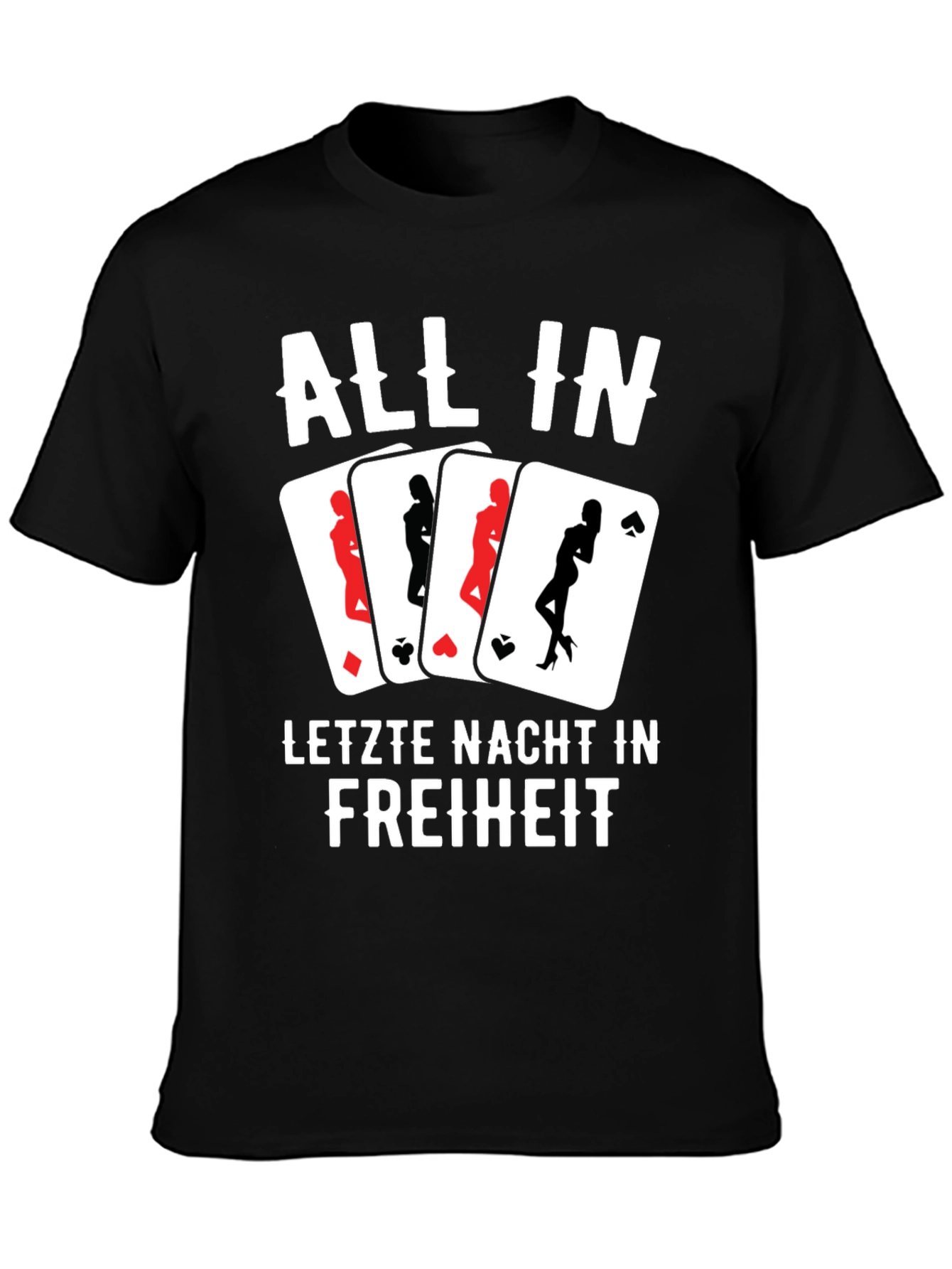 Black All In Last Night in Freedom T-Shirt view 3
