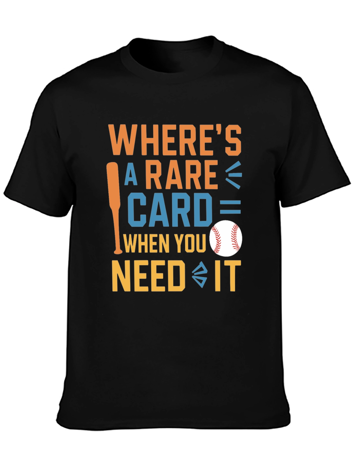 Baseball T-Shirt: Where's a Rare Card When You Need It? - 3