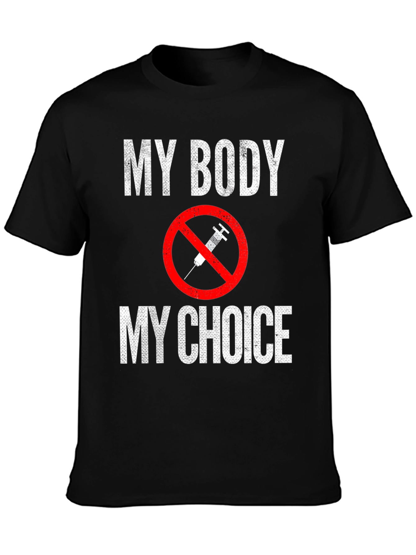 Black My Body My Choice T-Shirt view 3