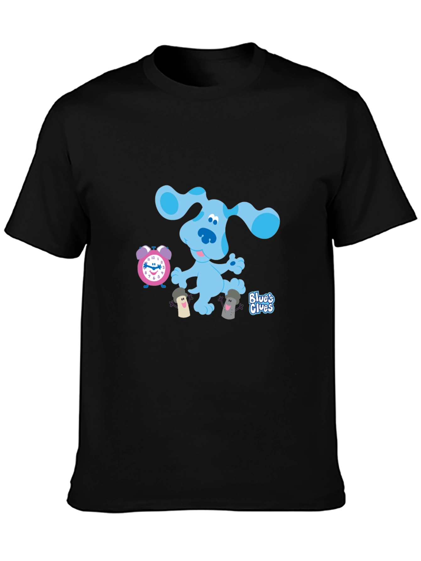 Black Blue's Clues Black Graphic Tee view 3