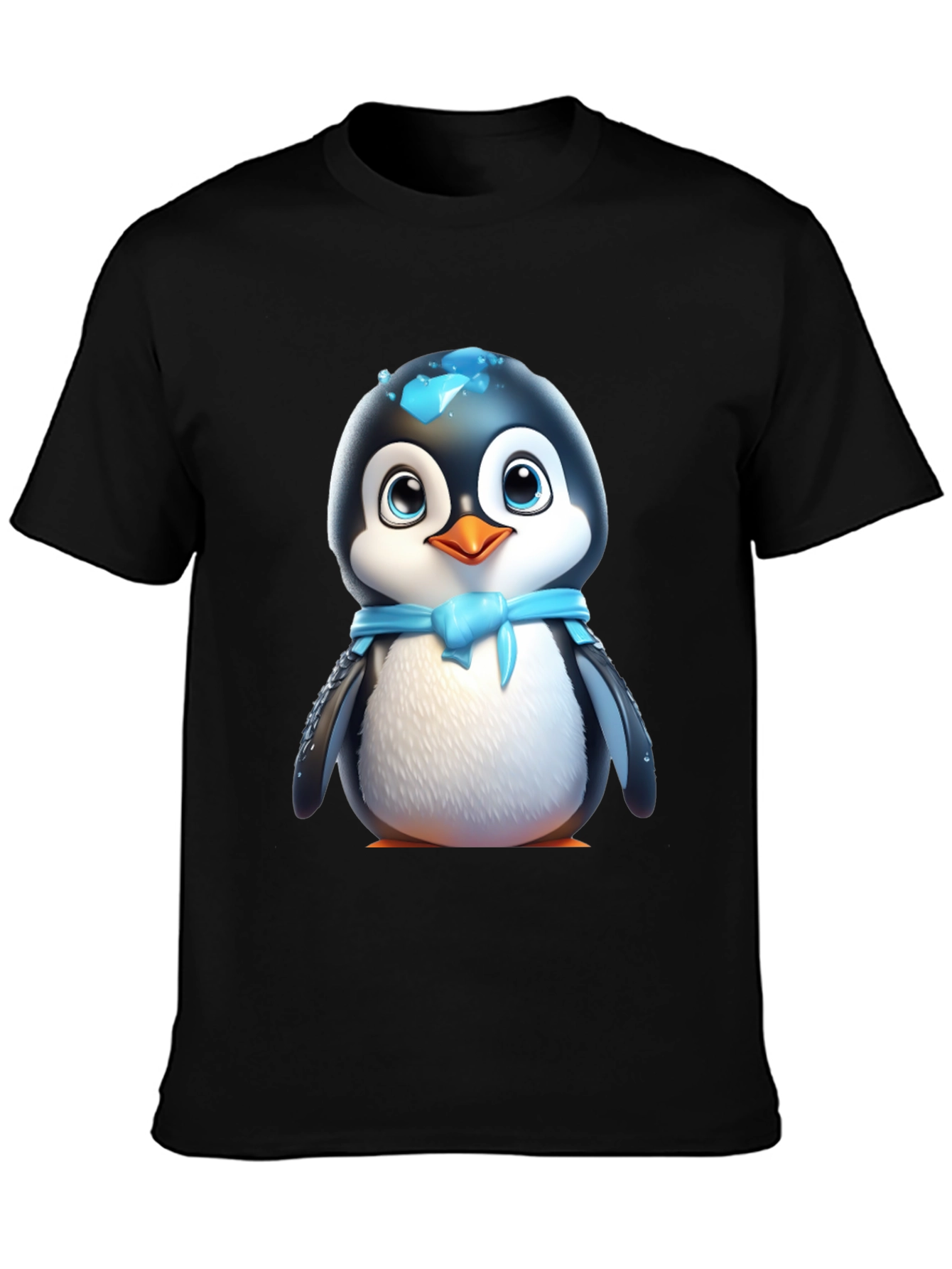 Cute Cartoon Penguin T-Shirt - 3