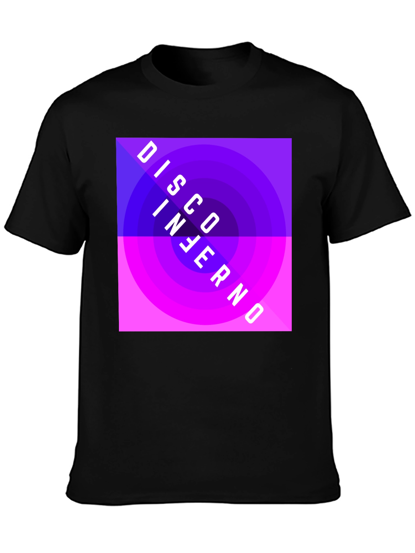Black Disco Inferno Graphic Tee view 3