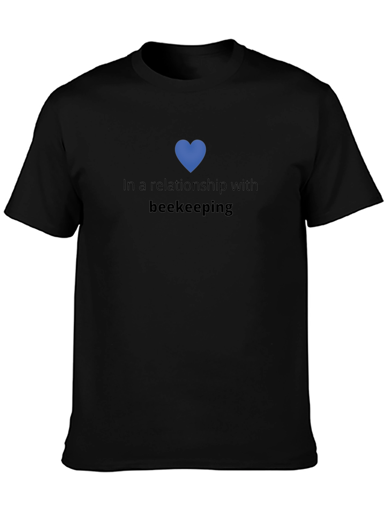 Black Beekeeping Relationship Graphic Tee - Soft Cotton Shirt view 3